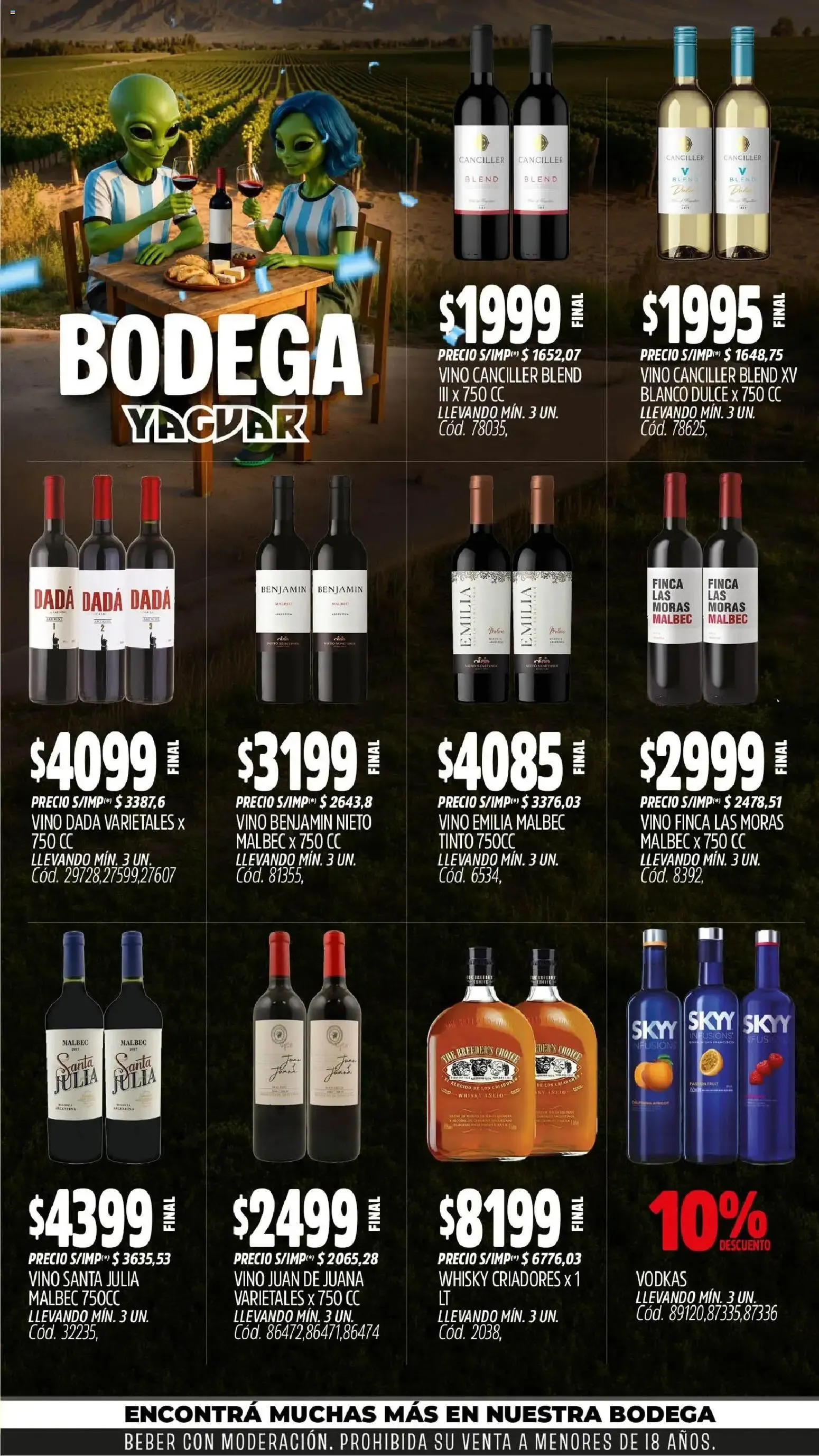 Ofertas de Mayorista Yaguar - Precios de Otro Planeta 29 de junio al 5 de julio 2026 - Página 6 del catálogo