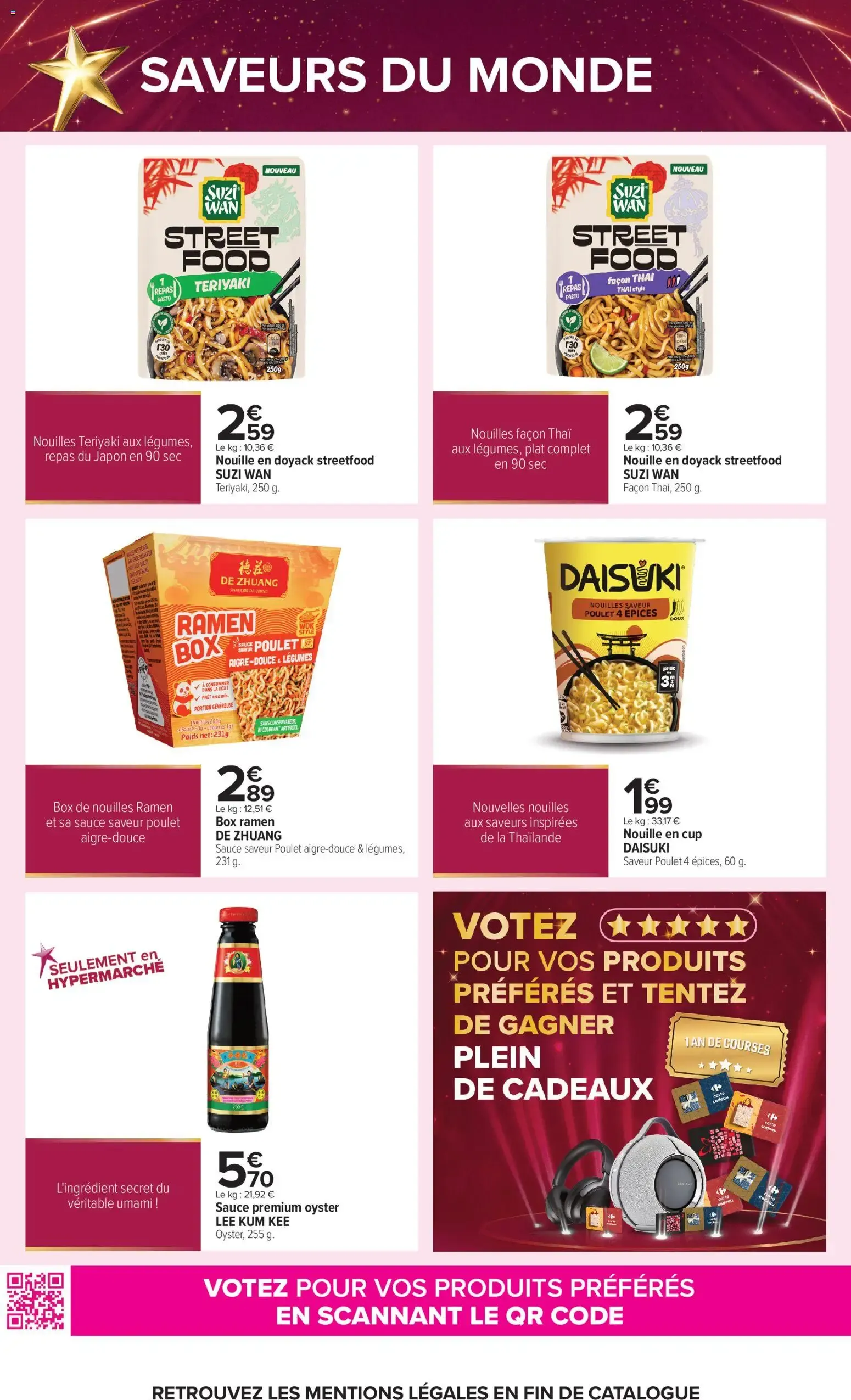 Carrefour Le grand prix de l'innovation 2026 à partir du 01/10/2026 - promo en ligne du 1 octobre au 25 octobre 2026 - Catalogue page 20