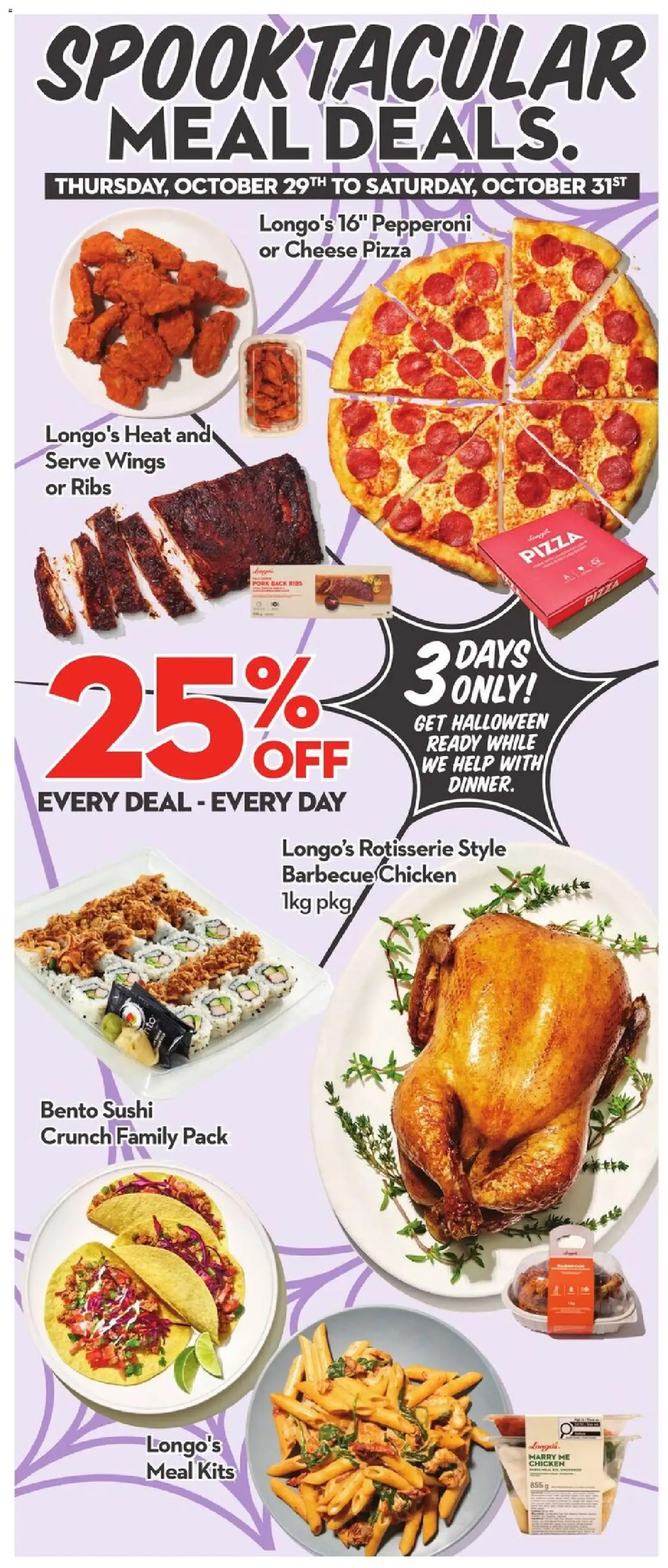 Longo's weekly flyer / circulaire from Oct 29, 2026 > weekly specials & deals from October 29 to November 4 2026 - flyer page 3
