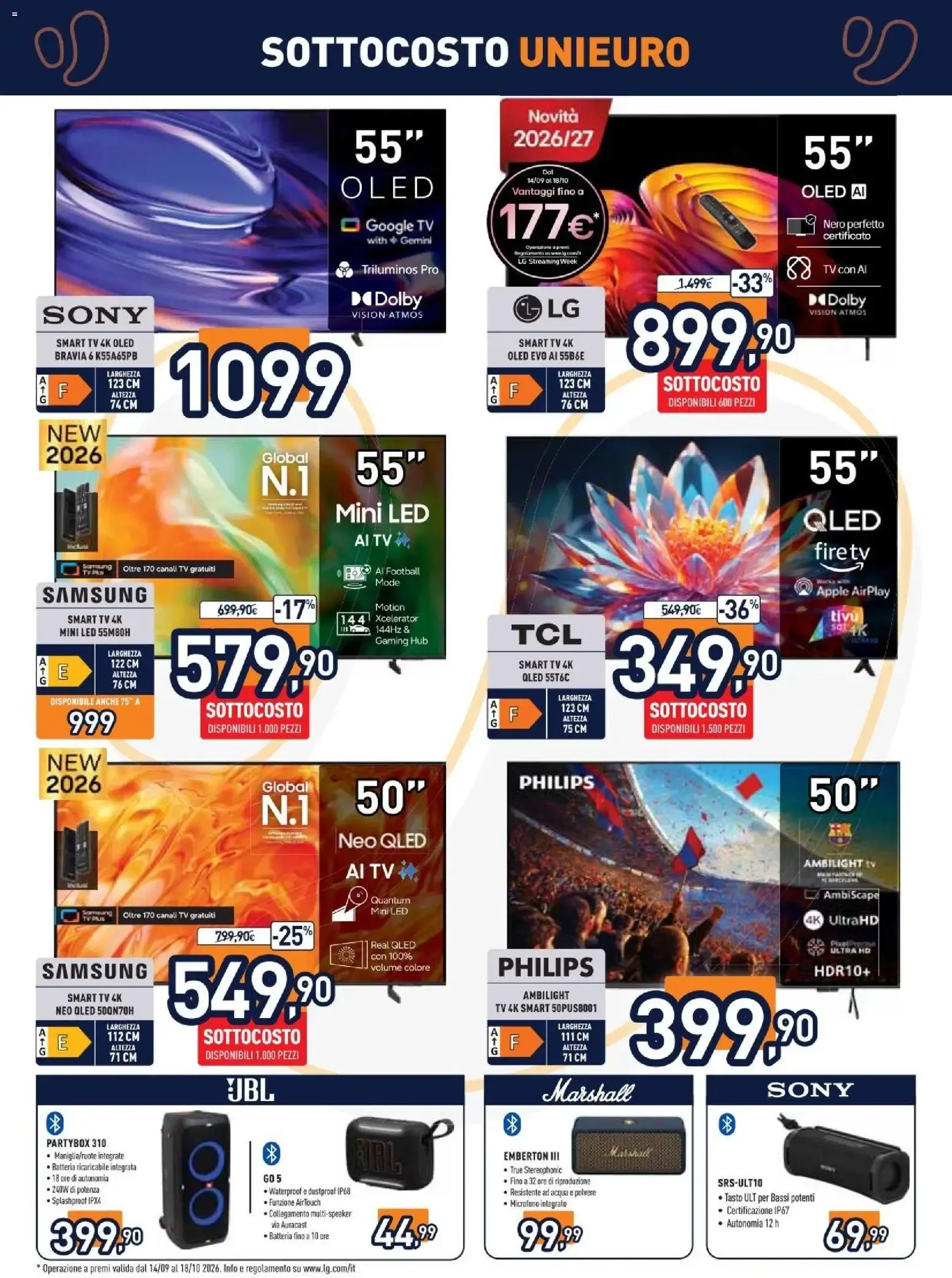 Nuovo Unieuro volantino dal 02/10/2026 > offerte anteprima 🛍️ da 2 ottobre a 11 ottobre di 2026 - Pagina del volantino 4