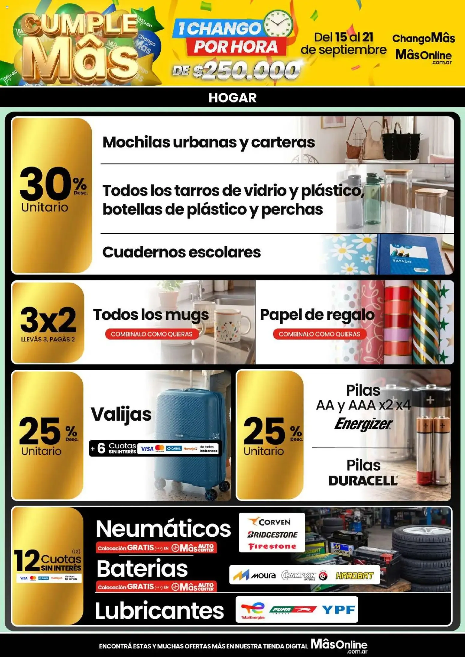 Ofertas de Changomas Ofertas || del 15/09/2026 - 21/09/2026 || Catálogo 15 de septiembre al 21 de septiembre 2026 - Página 11 del catálogo