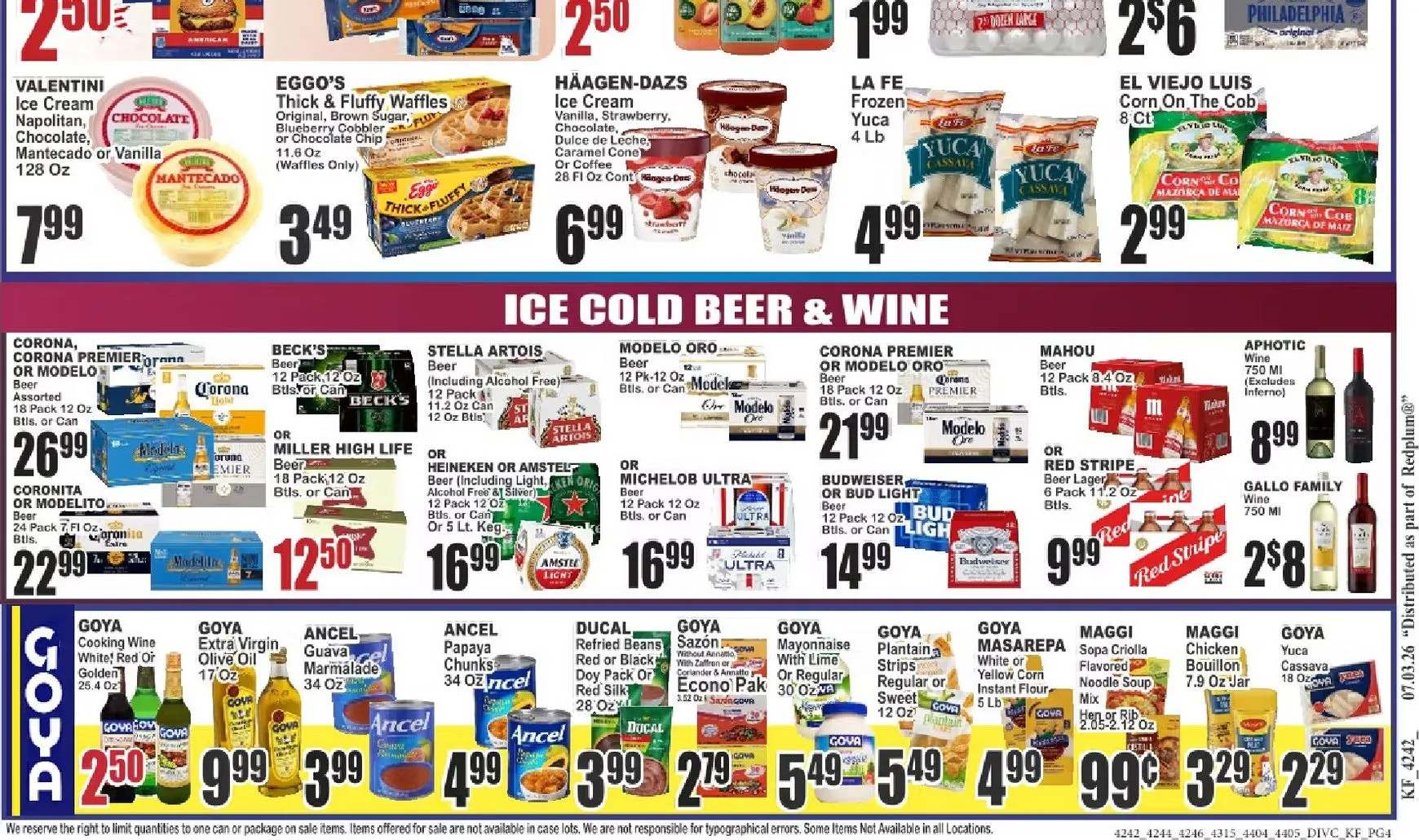 Weekly ad Current Key Food Fresh leaflet valid from Friday 07/03/2026 to Thursday 07/09/2026 from July 3 to July 9 2026 - Page 8