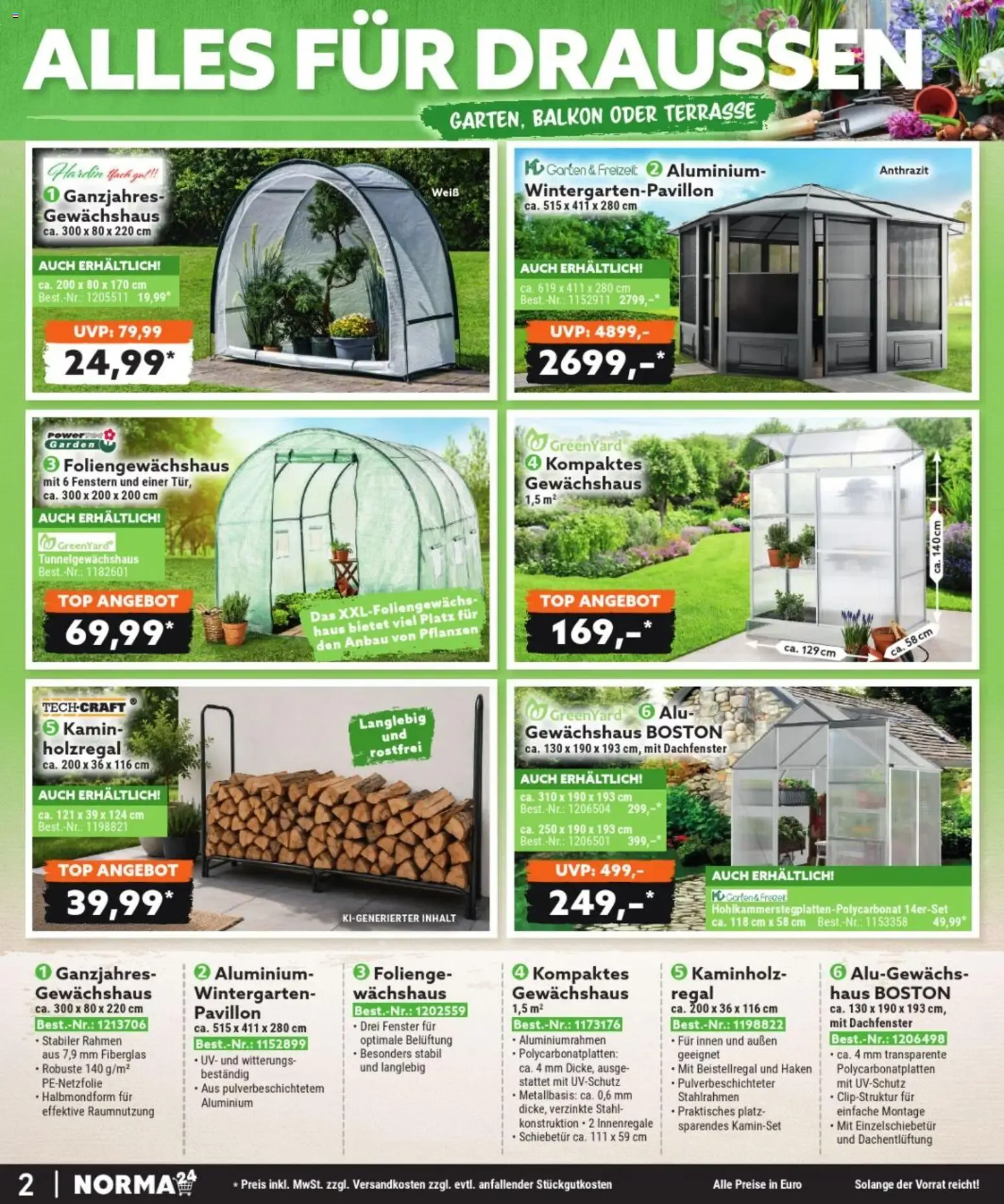 Norma Bestellmagazin September 2026 (ab 01.09.2026) zum blättern » Angebote von 1. September bis 30. September 2026 - Prospekt seite 2