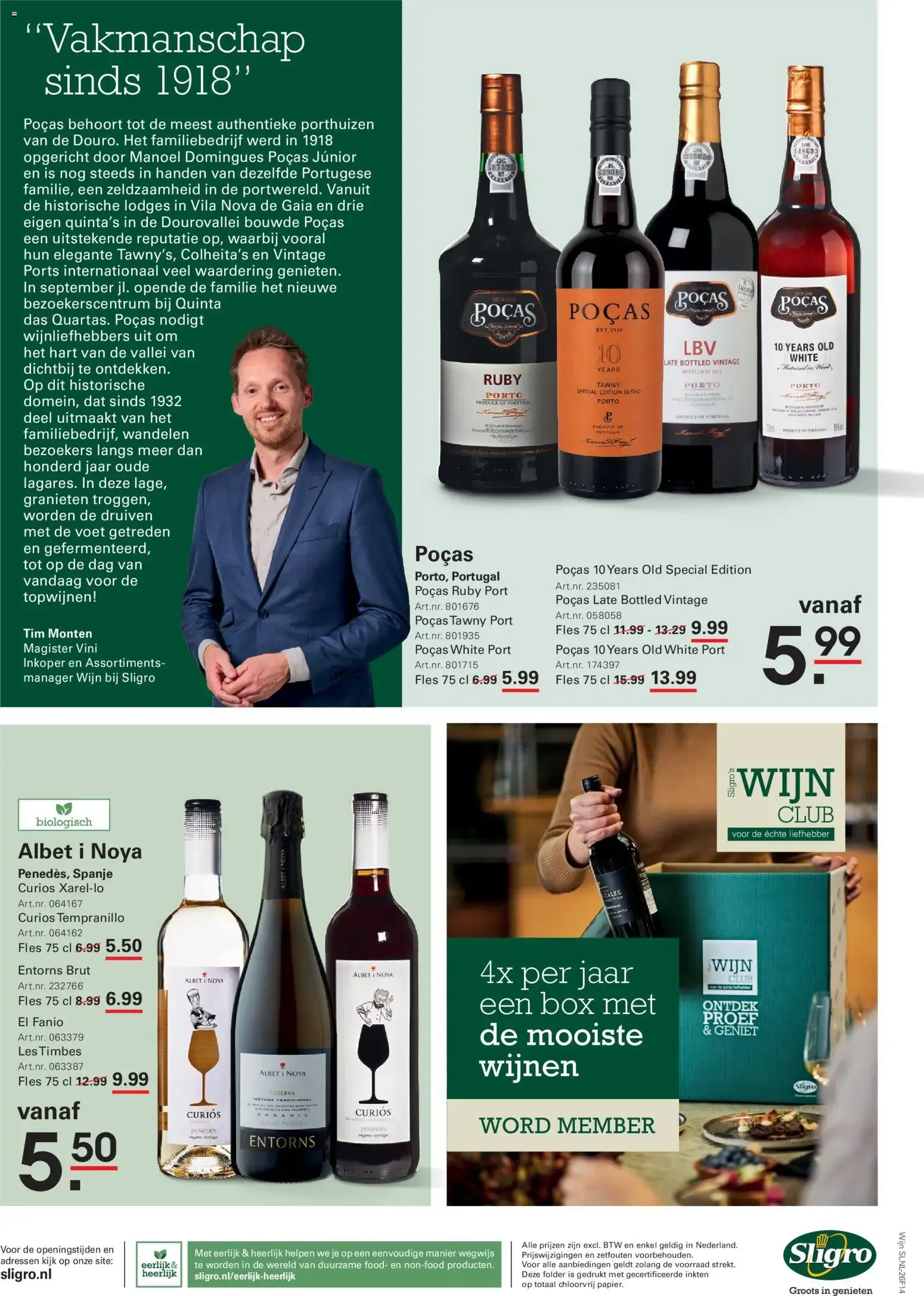 Sligro Vinos van 15 oktober tot 26 oktober 2026 - Folder pagina 18