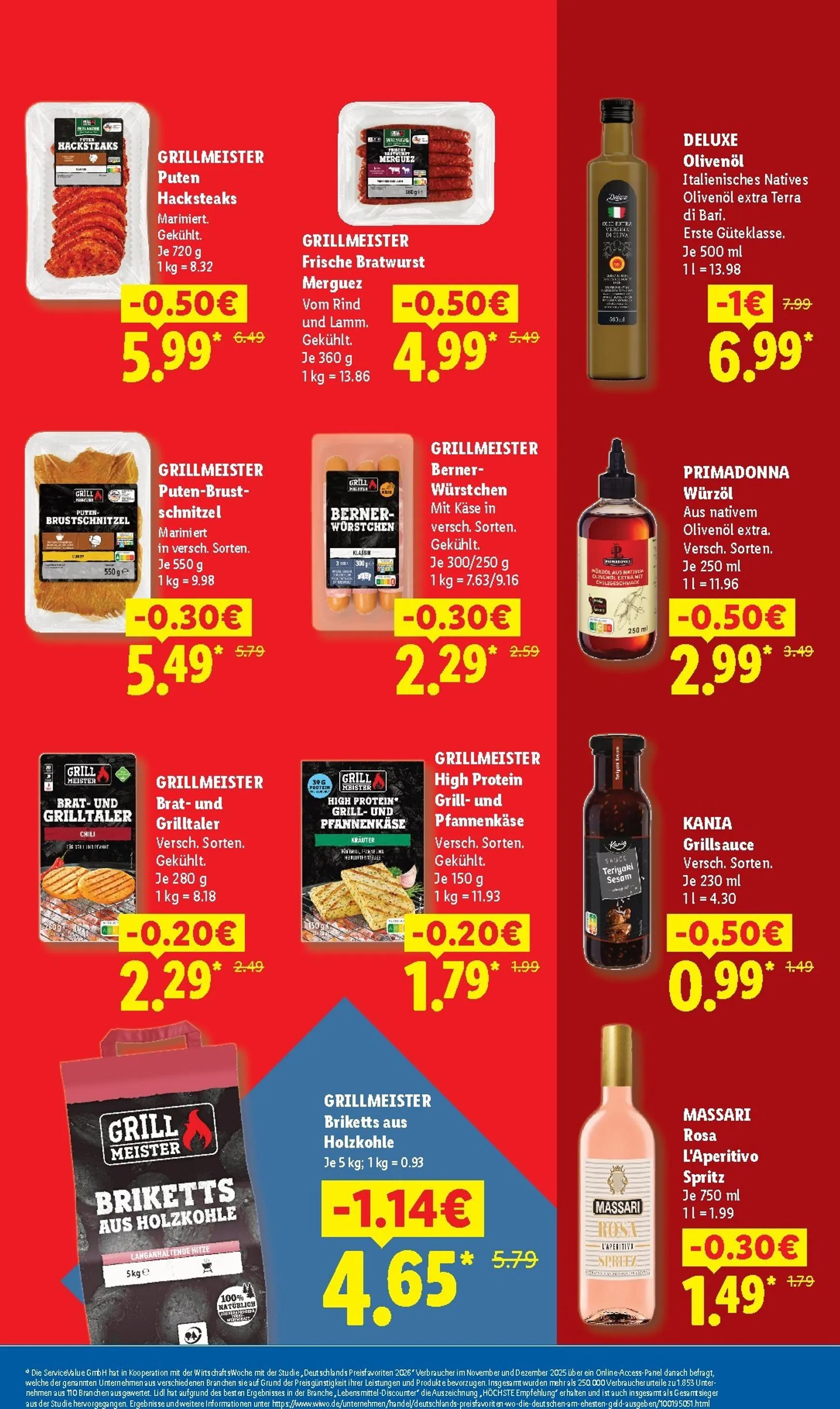 Lidl: Der Preisführer macht Deutschland dauerhaft günstiger! von 1. Juli bis 31. August 2026 - Prospekt seite 3