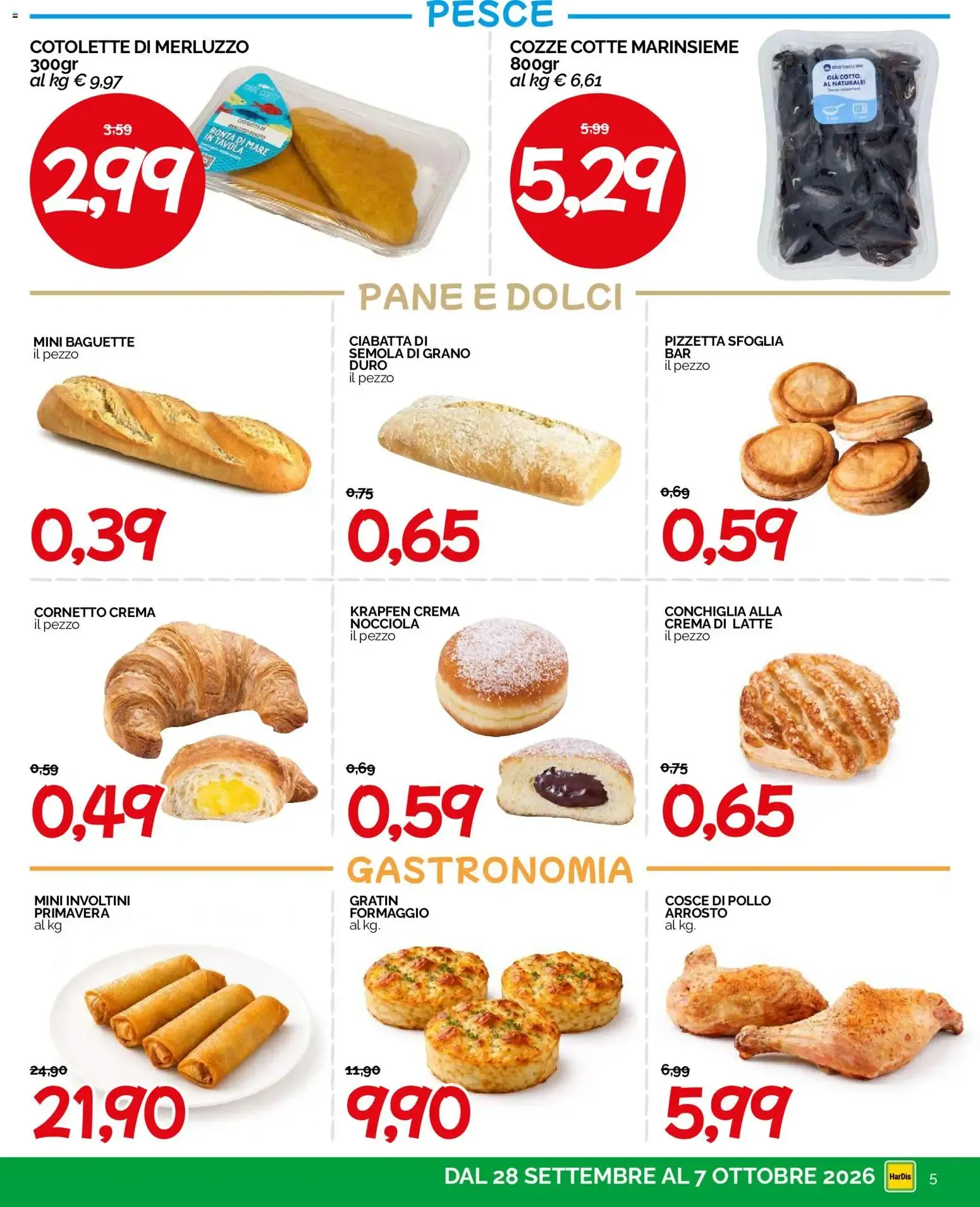 HarDis volantino dal 28/09/2026 - online Offerte da 28 settembre a 7 ottobre di 2026 - Pagina del volantino 5
