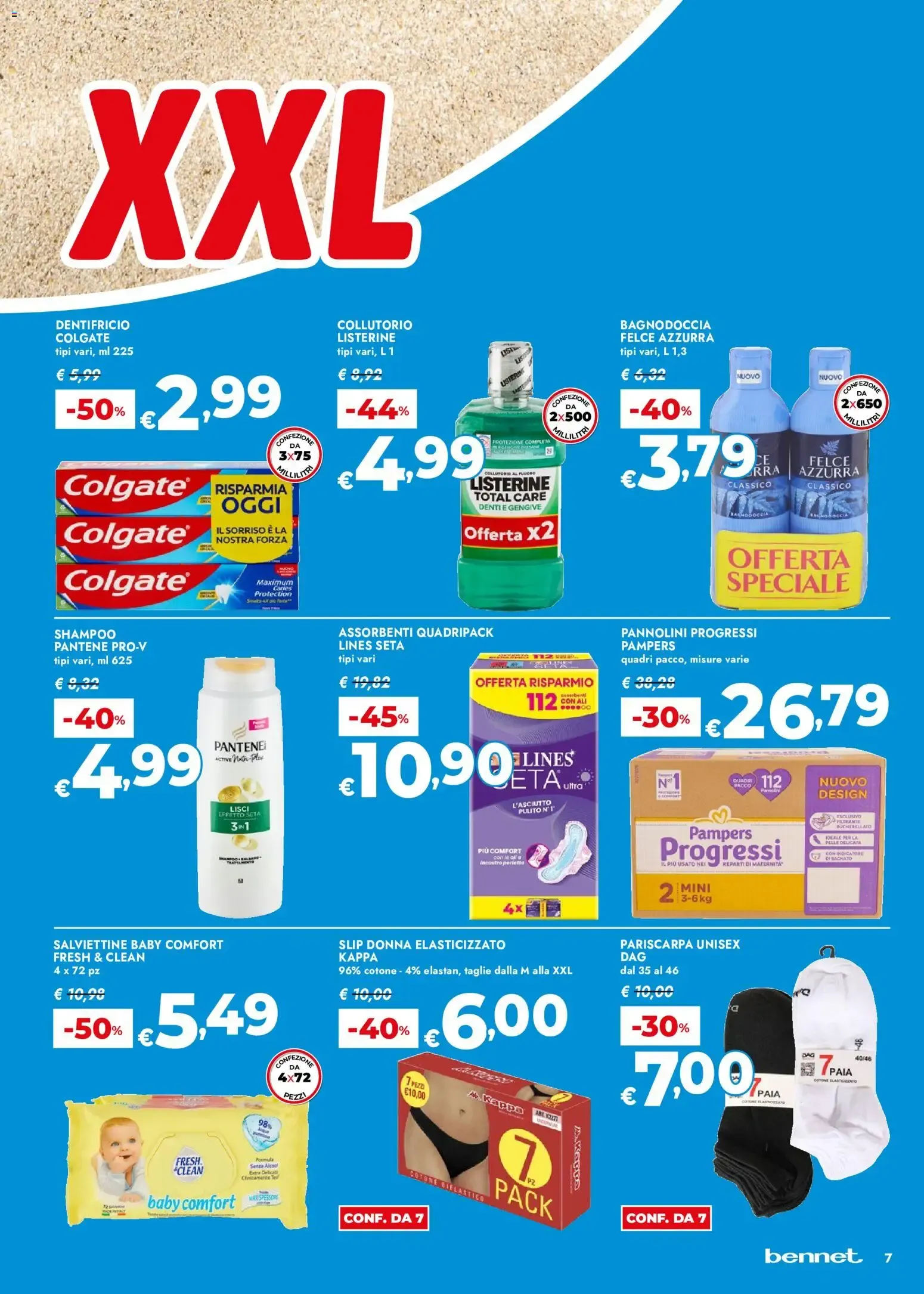 Bennet: Formato Risparmio XXL - Oferta Tonno Rio Mare da 2 luglio a 15 luglio di 2026 - Pagina del volantino 7