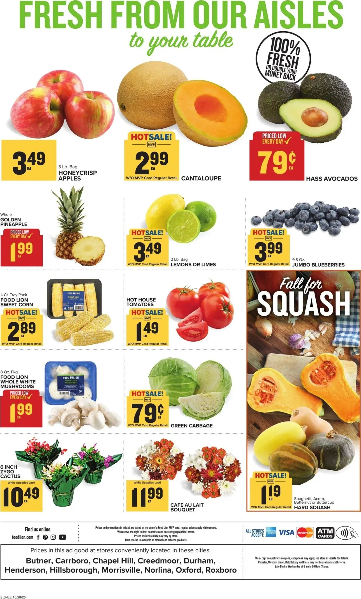 Weekly ad Current Food Lion leaflet valid from Wednesday 10/28/2026 to Tuesday 11/03/2026 from October 28 to November 3 2026 - Page 3