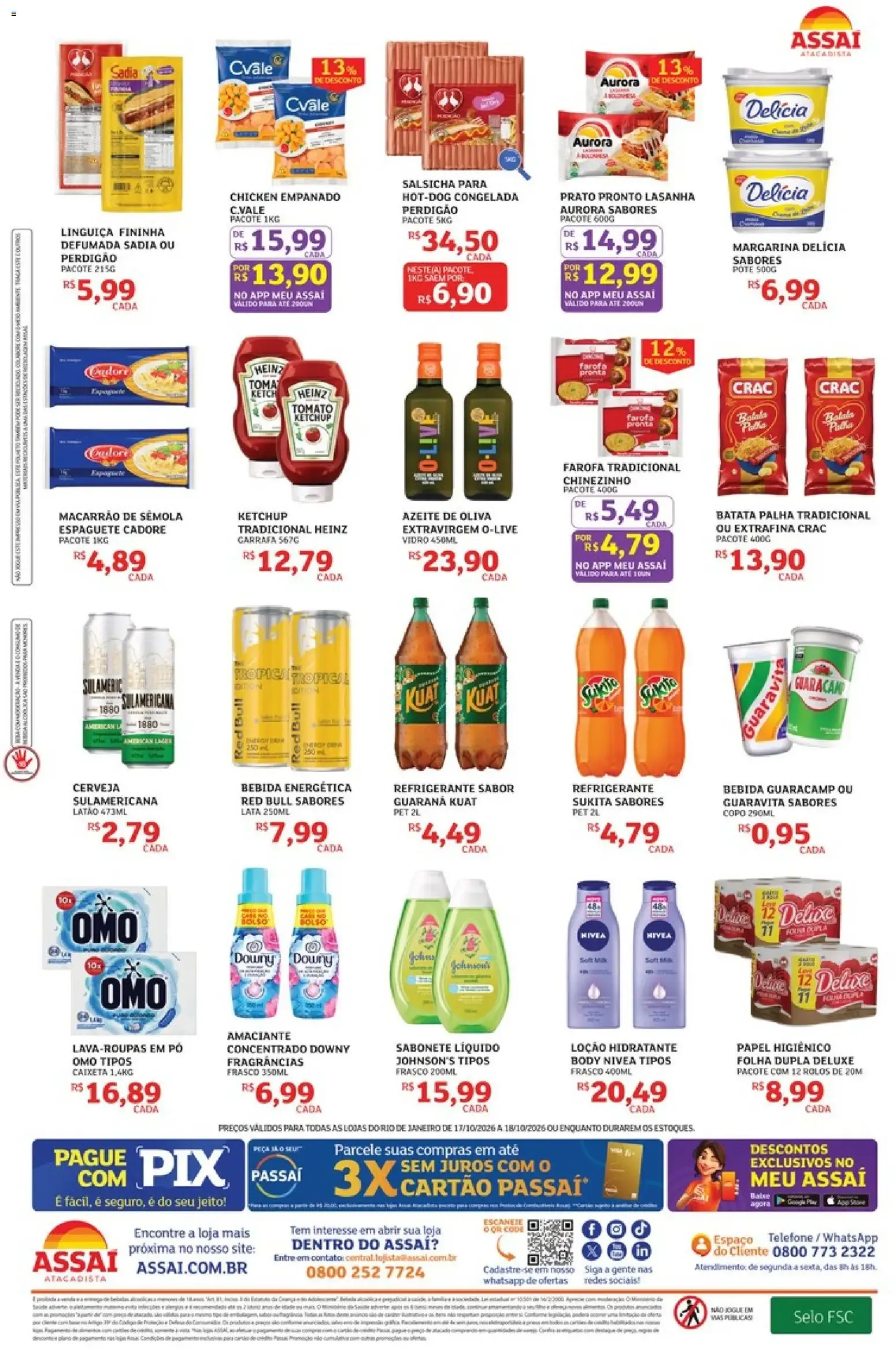 Encarte de O SUCESSO VOLTOU: COMPRAS grátis TODOS OS DIAS 17 de outubro até 18 de outubro 2026 - Pagina 2