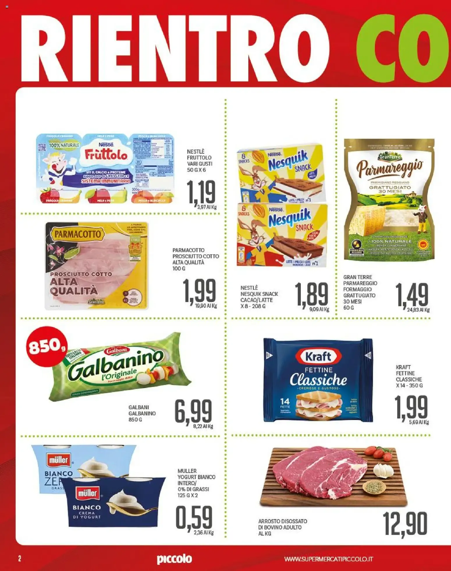 Rientro Conveniente da 31 agosto a 13 settembre di 2026 - Pagina del volantino 2