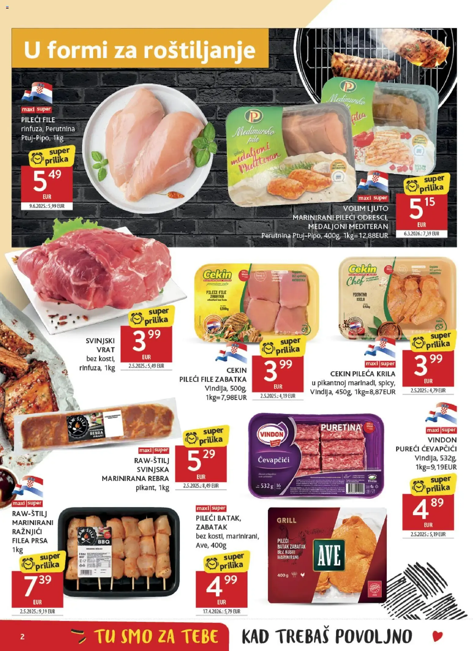 Katalog Konzum Katalog novi od 04.08.2026 na listanje > letak digitalni od 4. kolovoza do 11. kolovoza 2026. - Pregled Stranica 2