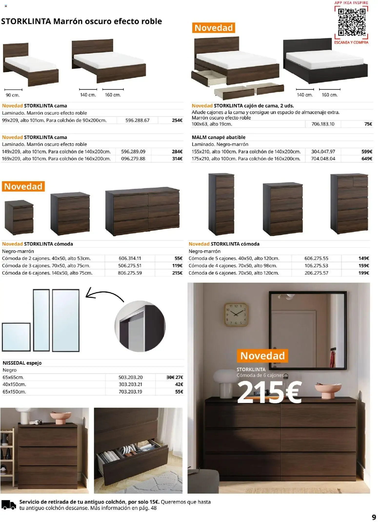 Catálogo de IKEA - Guía de Compra Muebles para el Dormitorio 1 de septiembre al 31 de enero 2027 - Página 9