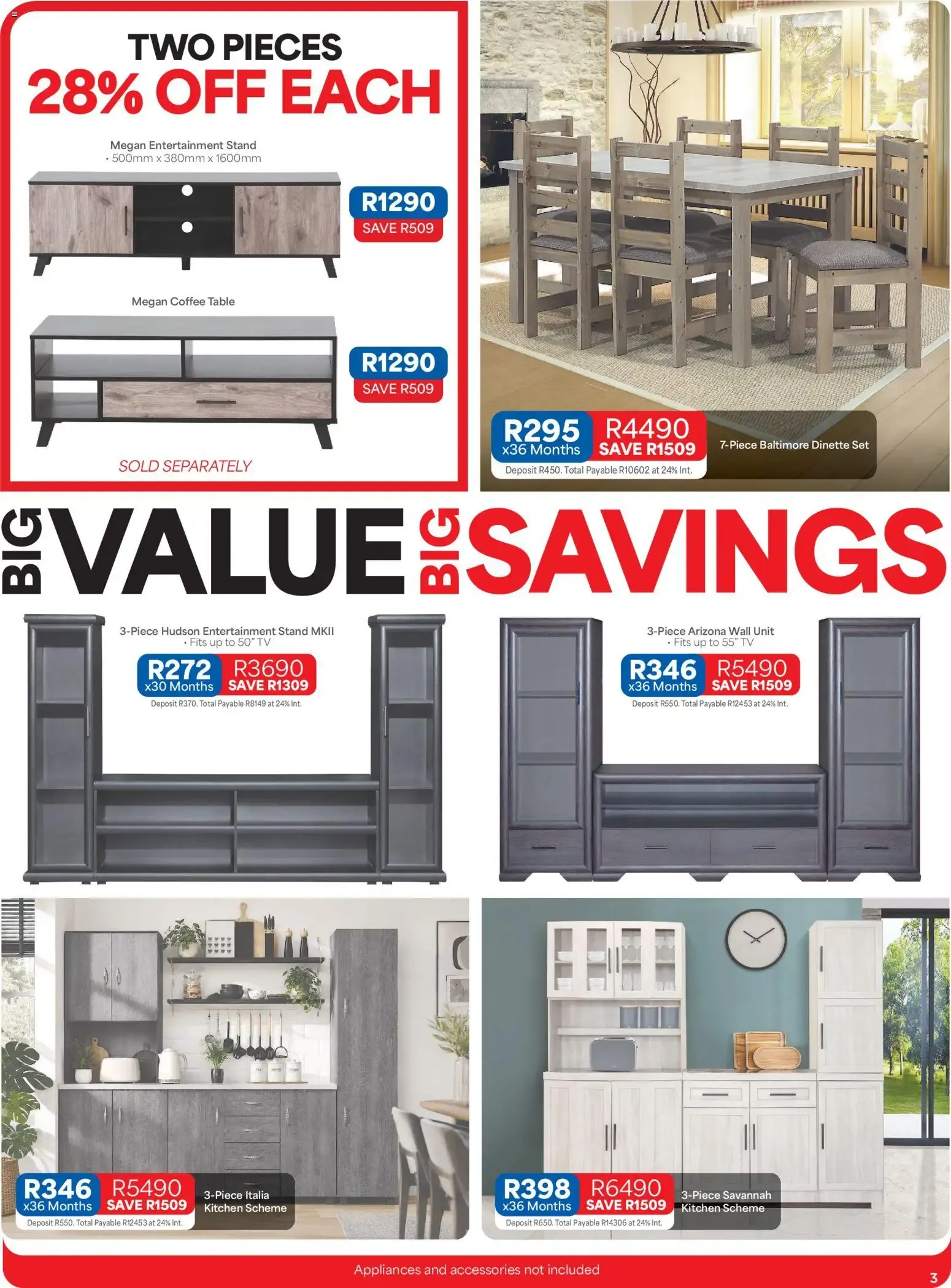 OK Furniture - Big Red Sale (24/08/2026 - 06/09/2026) Online from 24 August to 6 September 2026 - Catalogue Page 3