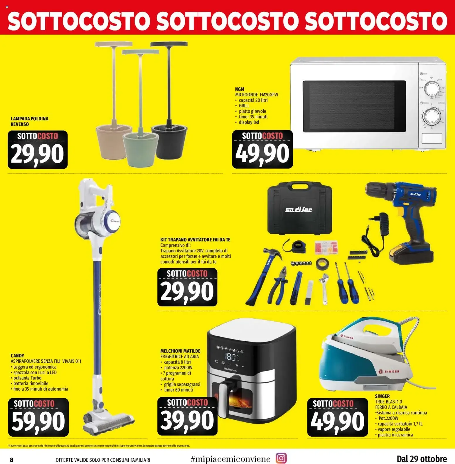 EMI volantino dal 29/10/2026 - online Offerte da 29 ottobre a 7 novembre di 2026 - Pagina del volantino 8