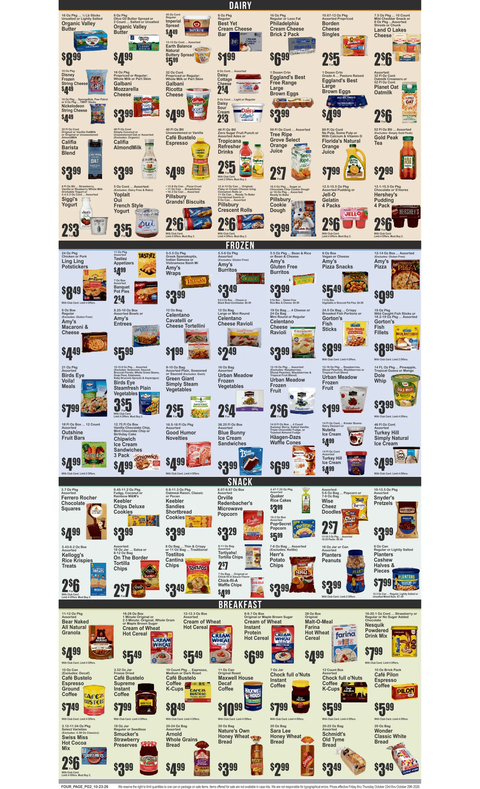 Weekly ad Current Key Food - Brooklyn Fare leaflet valid from Friday 10/23/2026 to Thursday 10/29/2026 from October 23 to October 29 2026 - Page 3