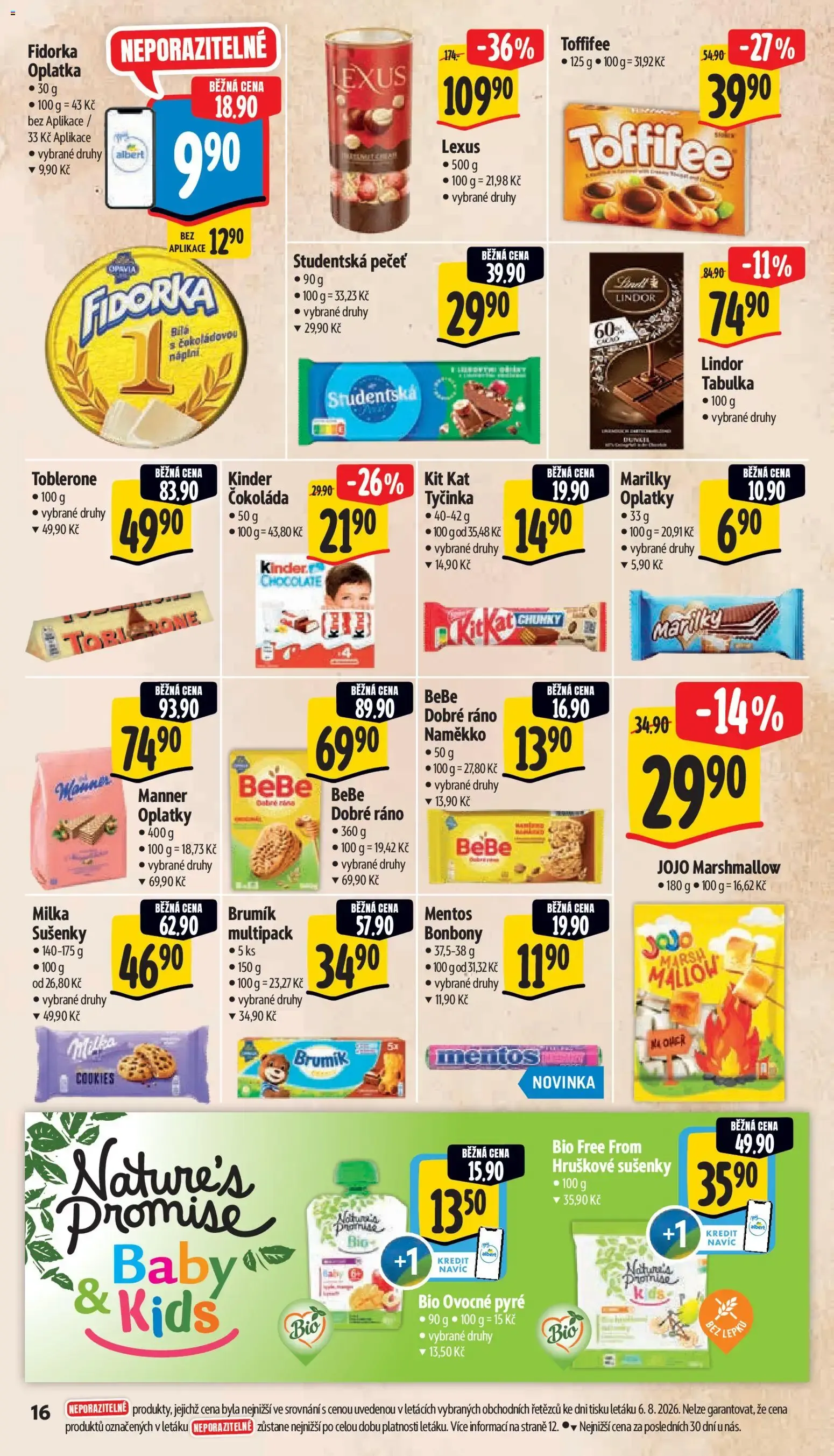 Albert leták - Supermarket Frenštát pod Radhoštěm od 12.08.2026 - Akční leták - 12. srpna 18. srpna 2026 - Page 24