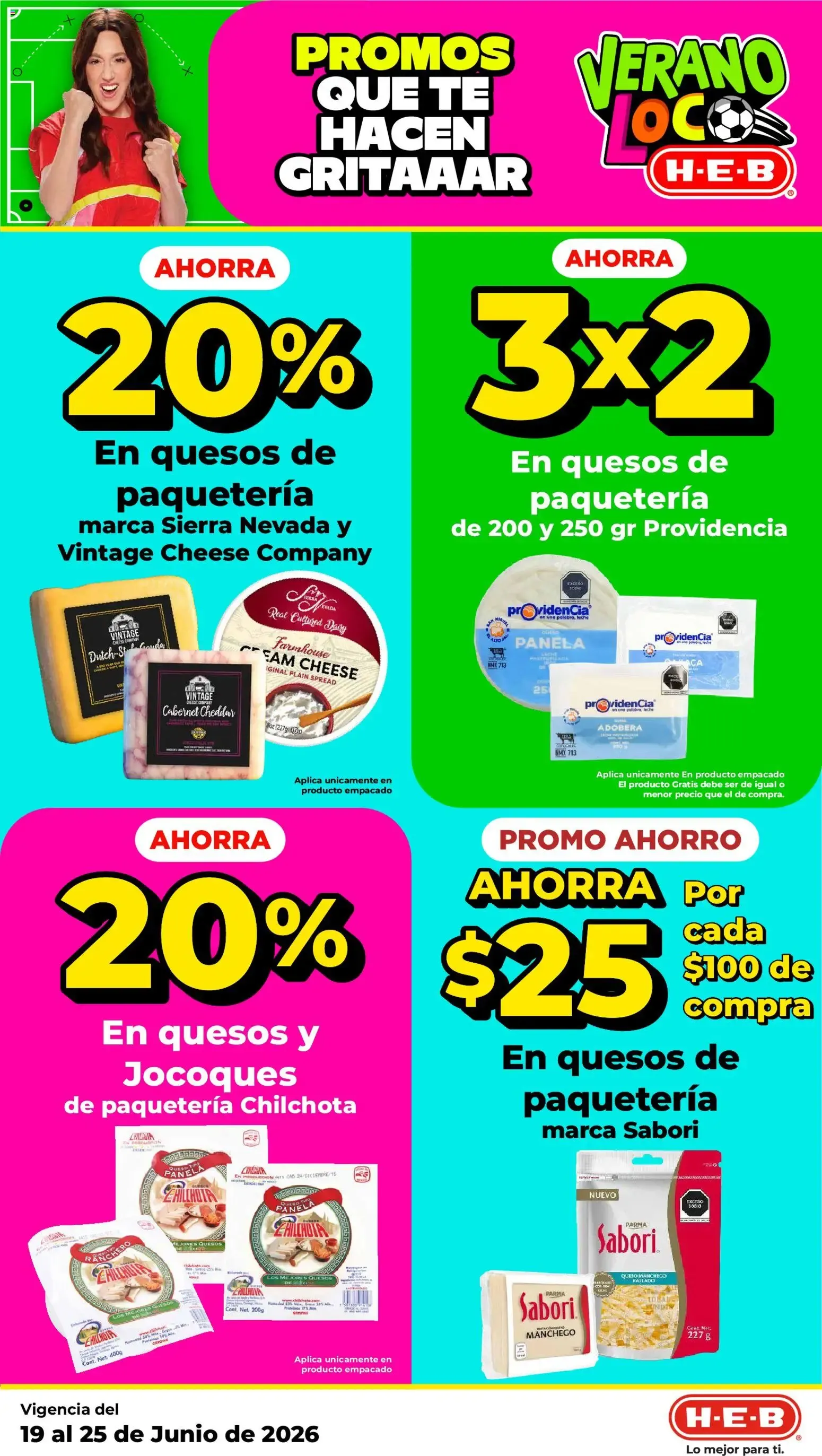 Catálogo de H-E-B Verano Loco: Las Promos más locas entran a la cancha 19 de junio al 25 de junio 2026 - Pagina 16