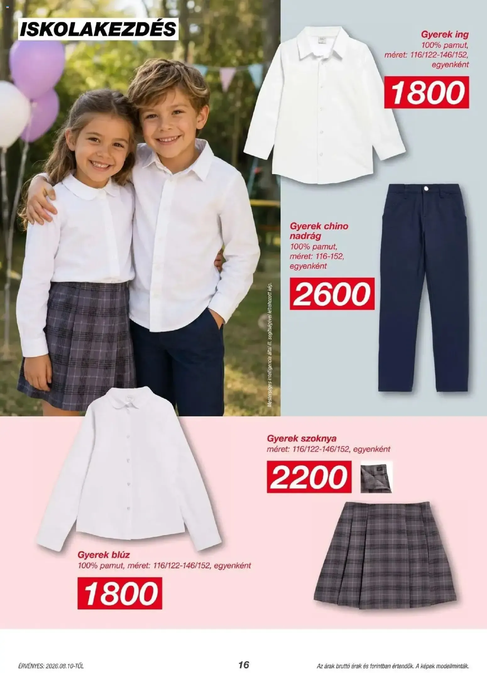 Katalógus Kik: Más alegría en la escuela. Ofertas en ropa infantil y artículos escolares con motivos Bluey y Spiderman. augusztus 10.-tól augusztus 16.-ig 2026. - Oldal 16