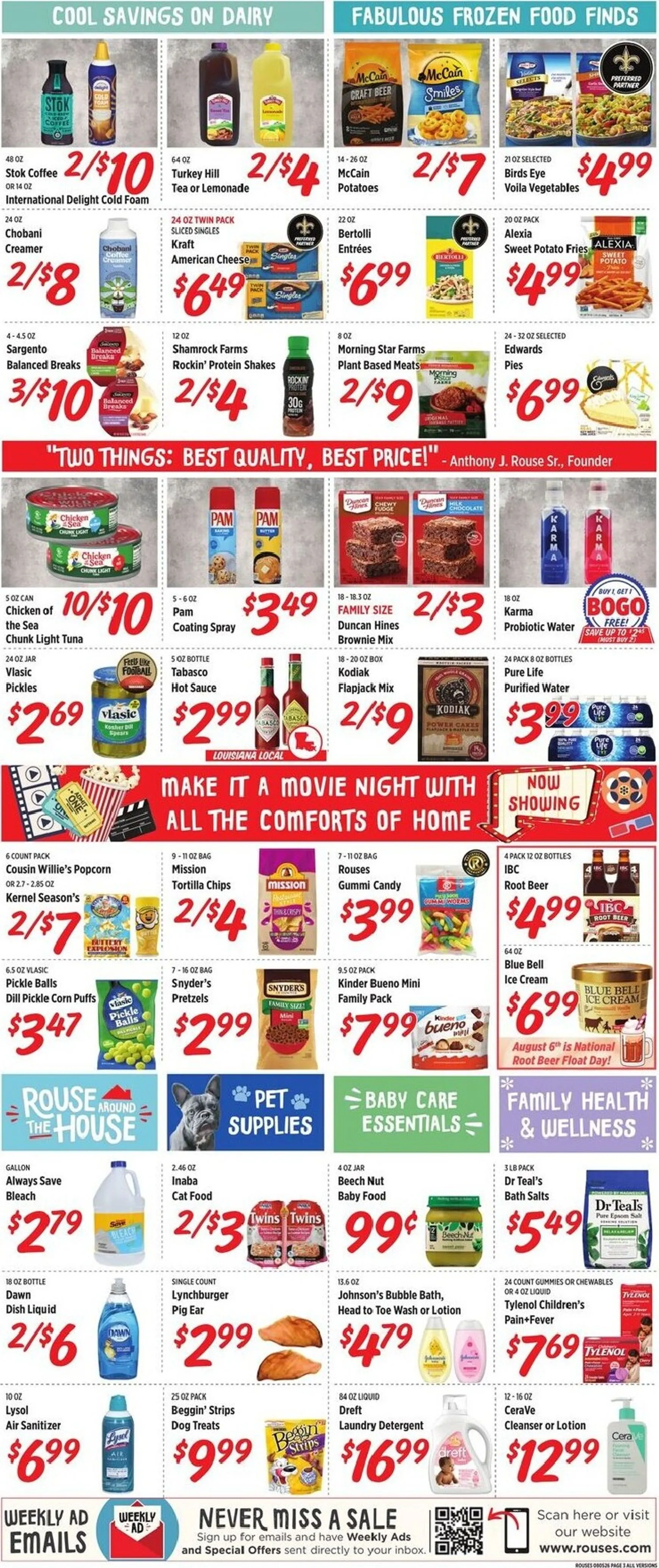 Weekly ad Rouses Truckload Sale from August 5 to August 12 2026 - Page 7