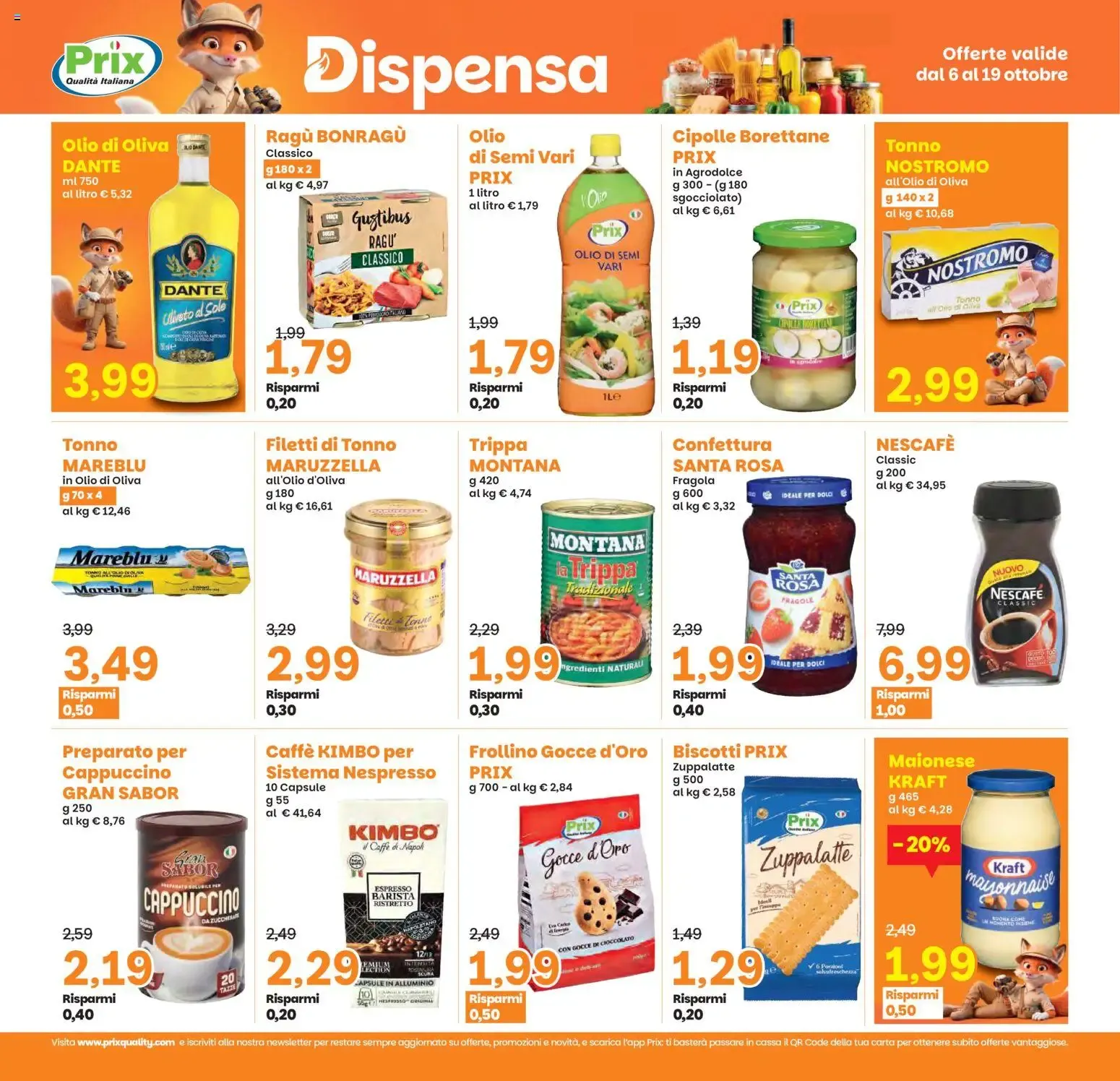 Prix - Offerte valide dal 6 al 19 ottobre da 6 ottobre a 19 ottobre di 2026 - Pagina del volantino 17