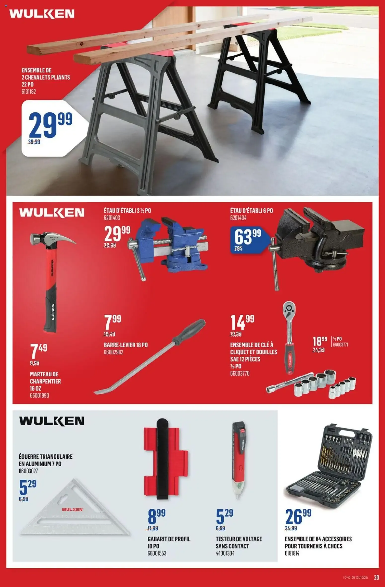 Canac circulaire from Oct 1, 2026 > weekly specials & deals from October 1 to October 7 2026 - flyer page 20