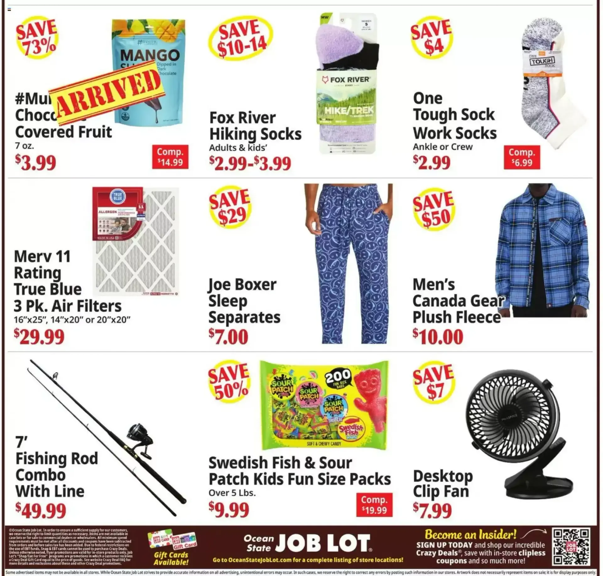 Weekly promotion Ocean State Job Lot flyer week 34 spanning from August 20 to August 26 2026 - Page 5 for Catalogue 365