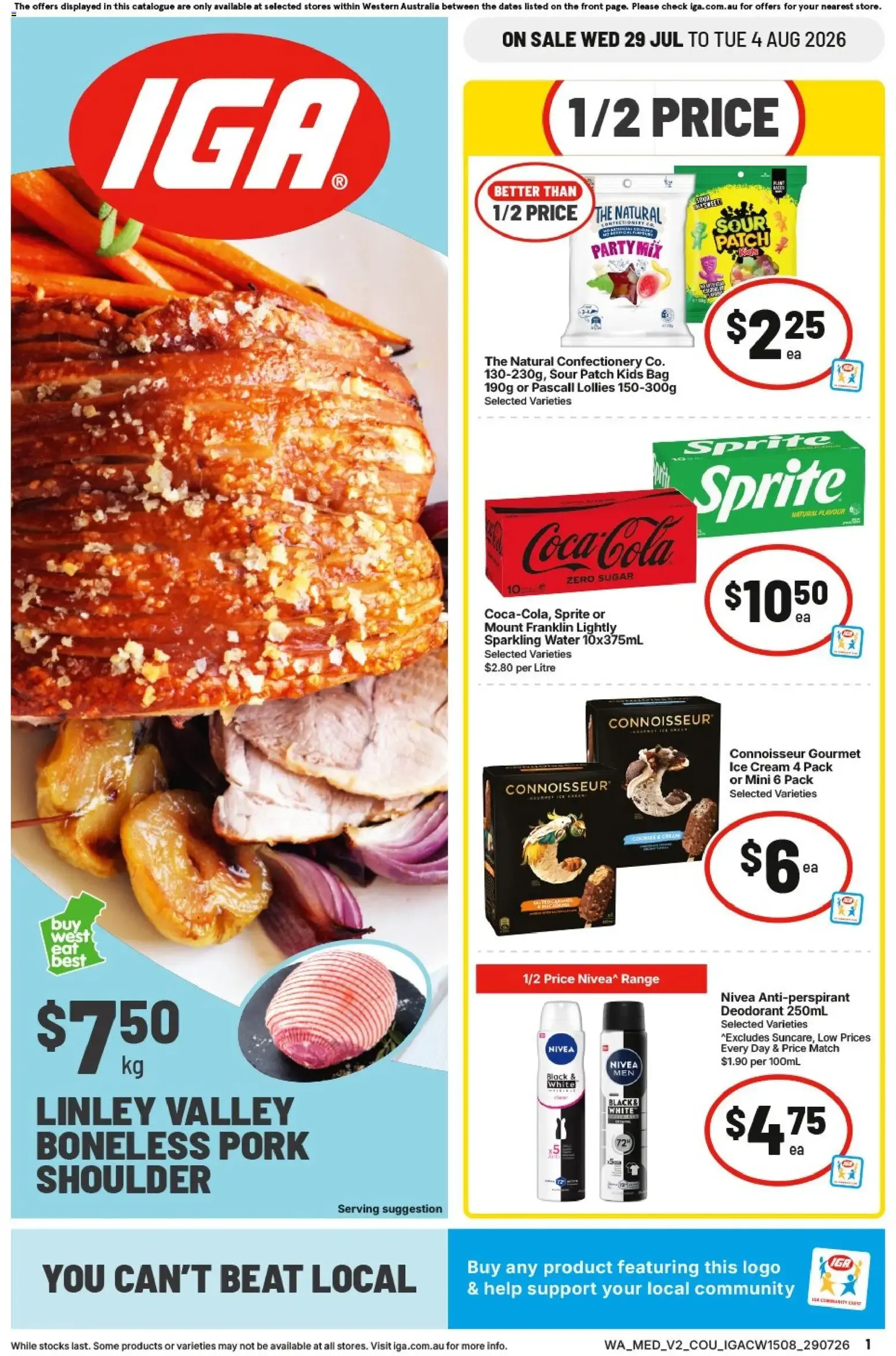 IGA catalogue valid from 29/07/2026 > Online Australia - Catalogue valid from 29 July to 4 August 2026 - page 1