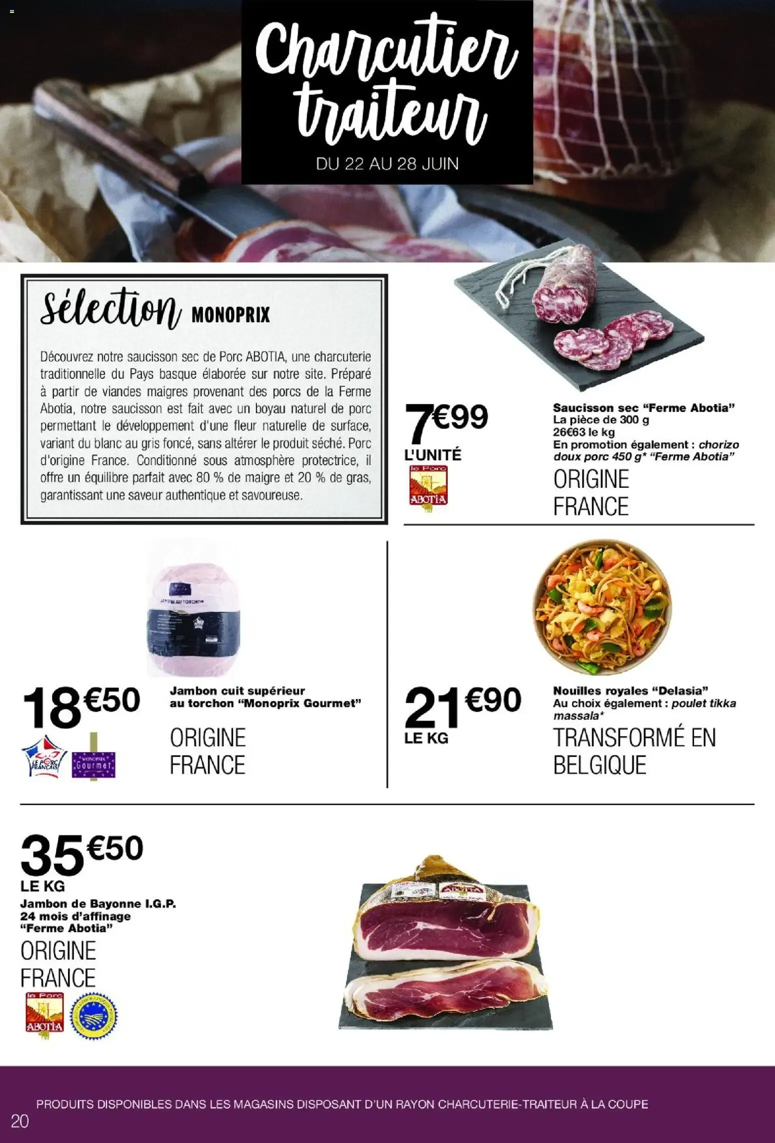 Monoprix - Hasta 50% en el segundo producto de selección du 16 juin au 28 juin 2026 - Catalogue page 20