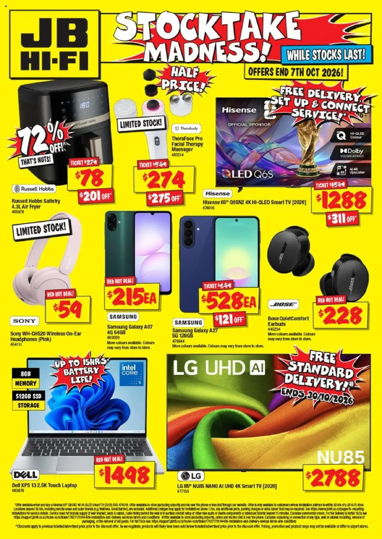 JB Hi-Fi Stocktake Madness! from 29 September to 7 October 2026 - Catalogue Page 2