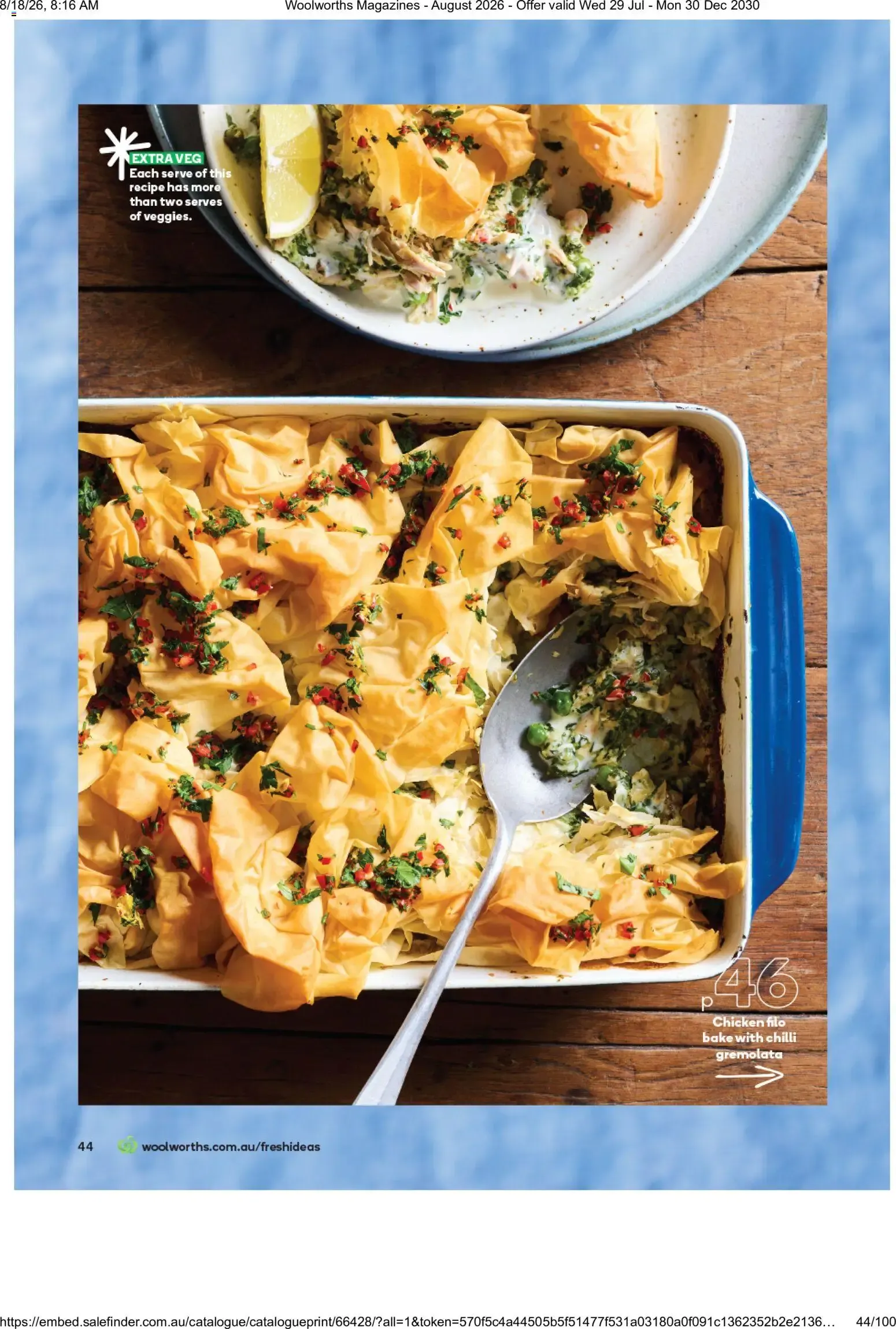 Woolworths Fresh Ideas - August 2026 - Catalogue valid from 29 July to 30 December 2030 - page 44
