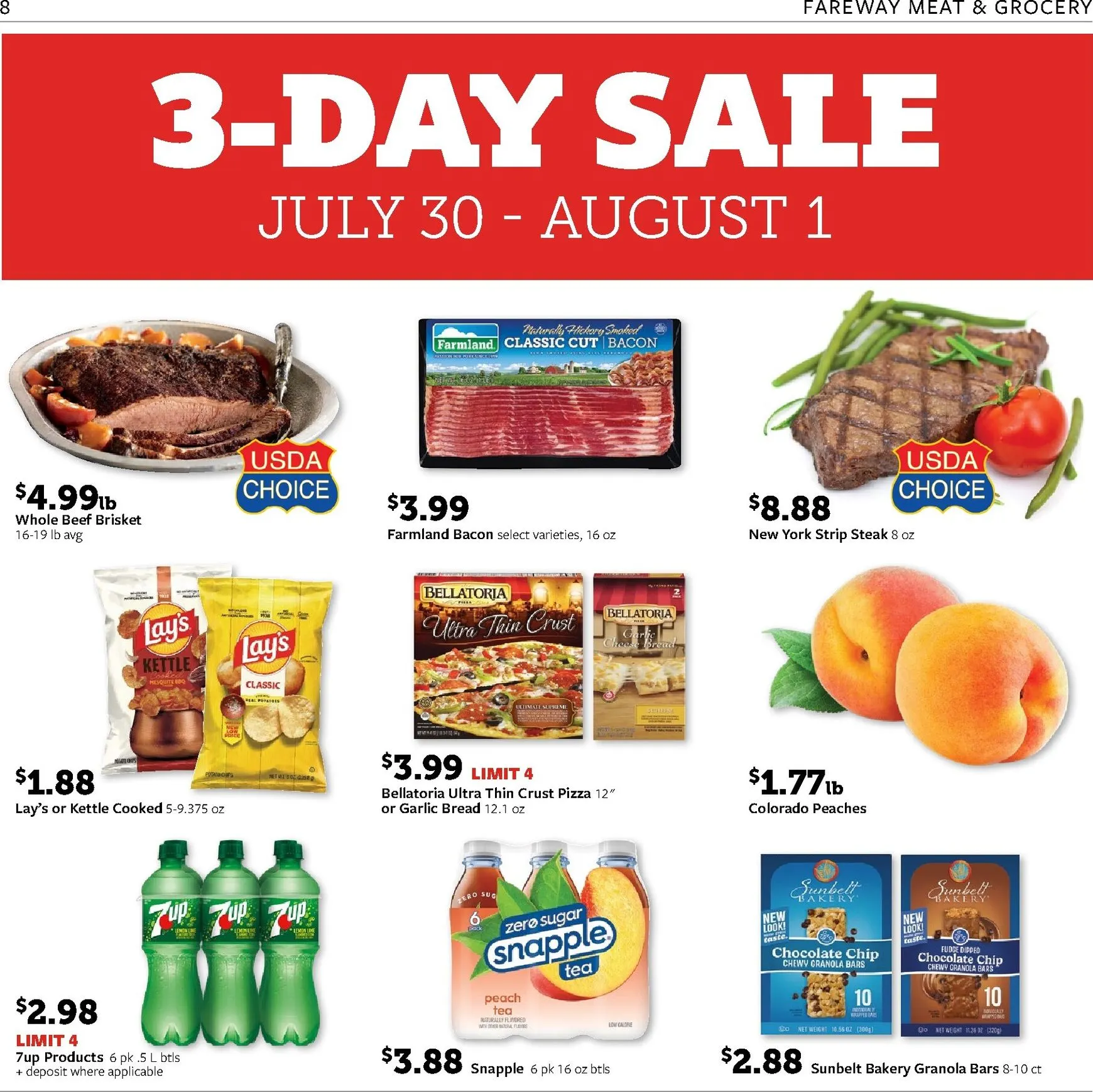 Weekly ad Fareway Meat & Grocery - Iowa State Fair Tickets from July 27 to August 1 2026 - Page 8