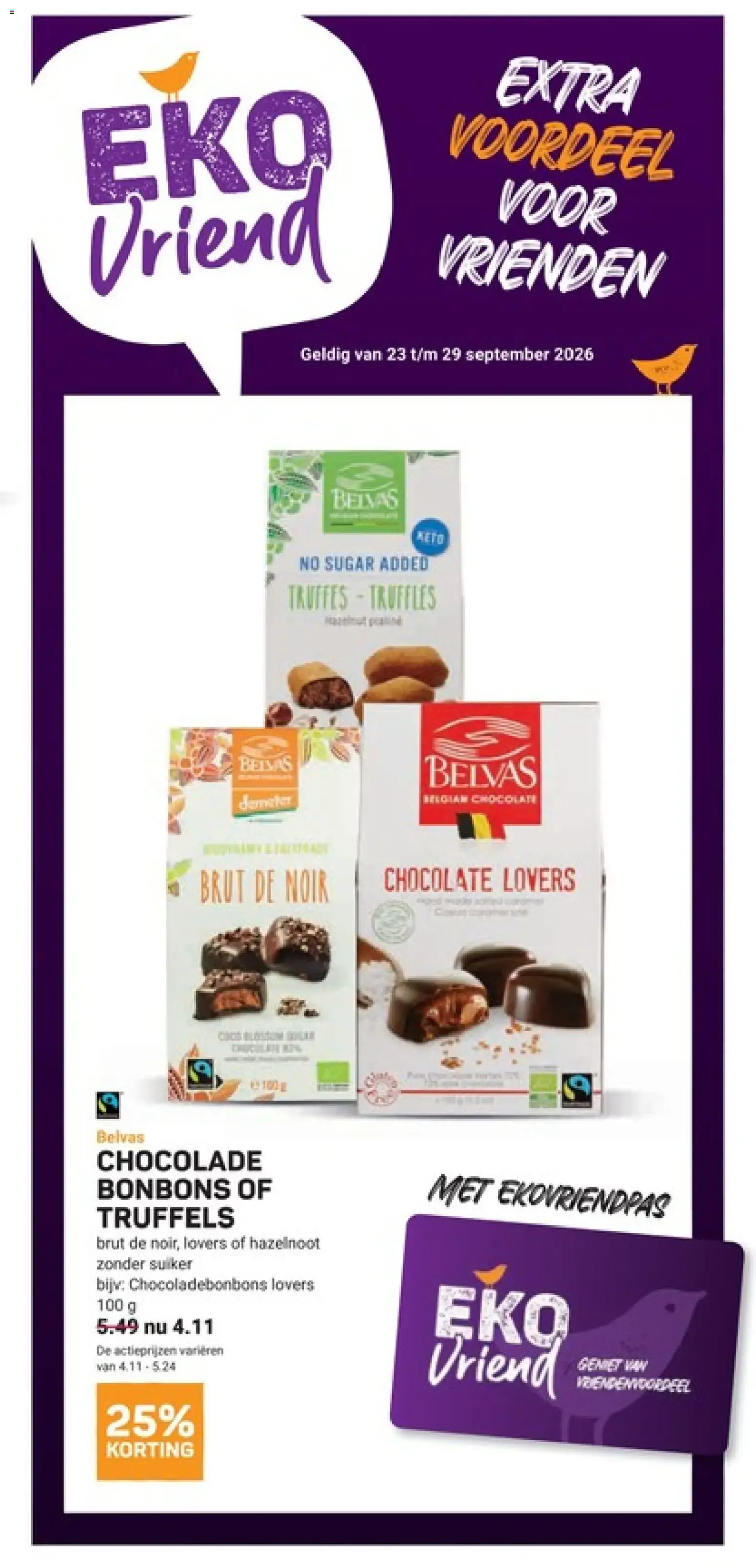 Ekoplaza: Luchtig & Krokant crackers van Le Pain des Fleurs - 2+1 GRATIS van 23 september tot 29 september 2026 - Folder pagina 7