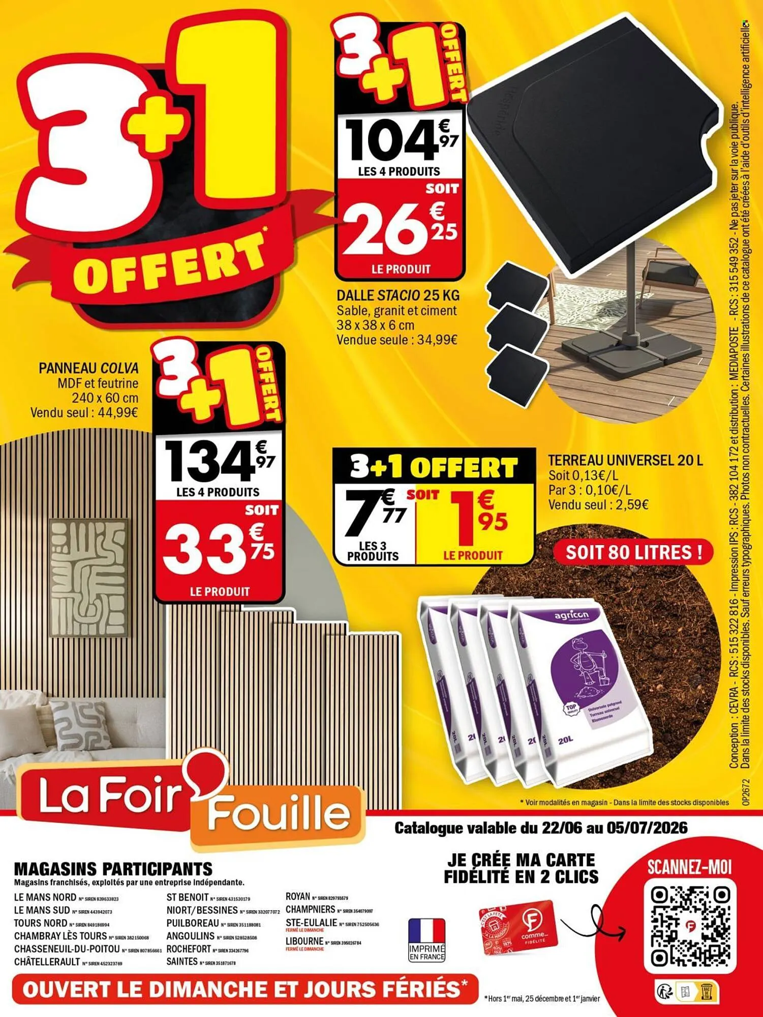Catalogue La Foir'Fouille du 22 juin au 5 juillet 2026 - Catalogue page 4