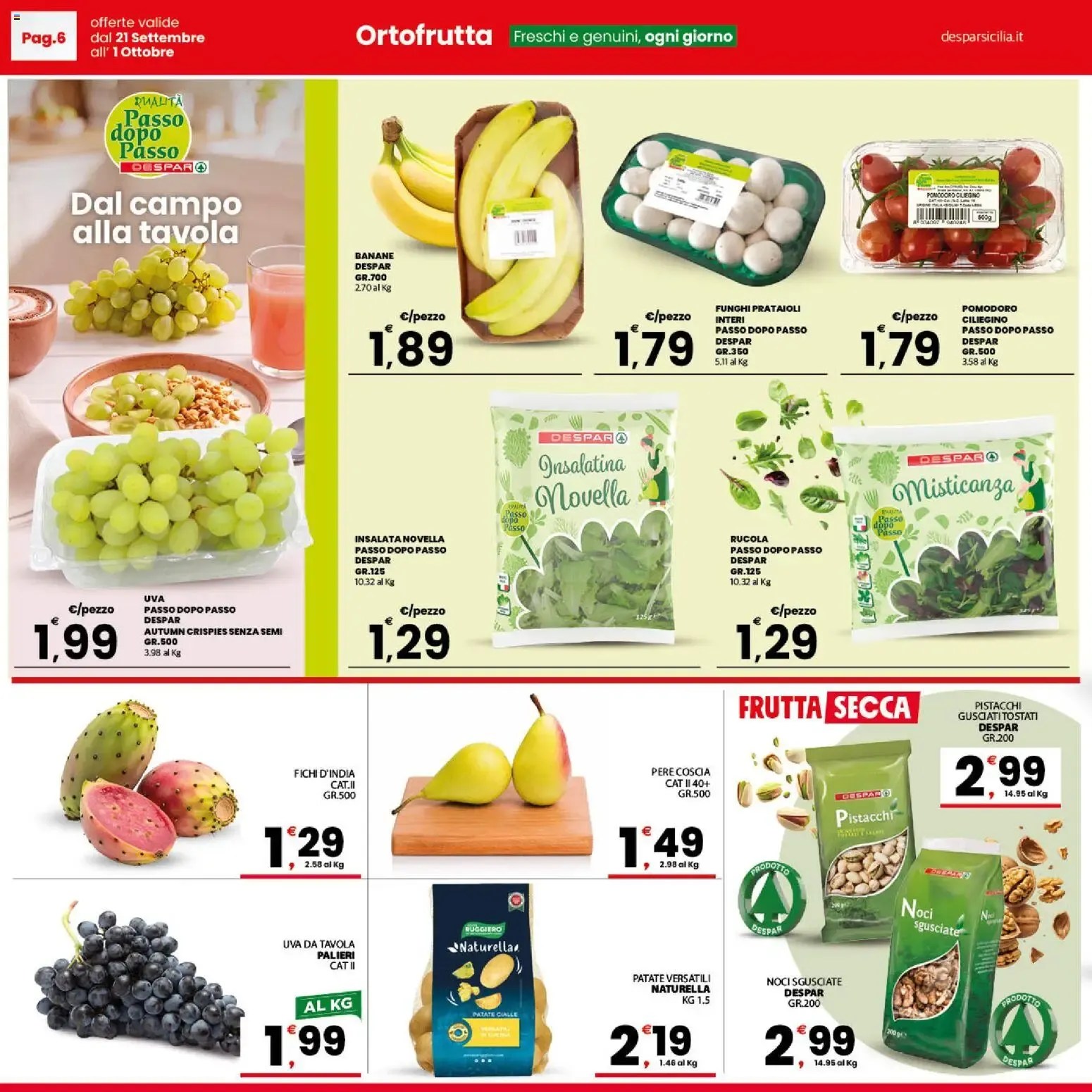 Raddoppia & Risparmia da 21 settembre a 1 ottobre di 2026 - Pagina del volantino 6