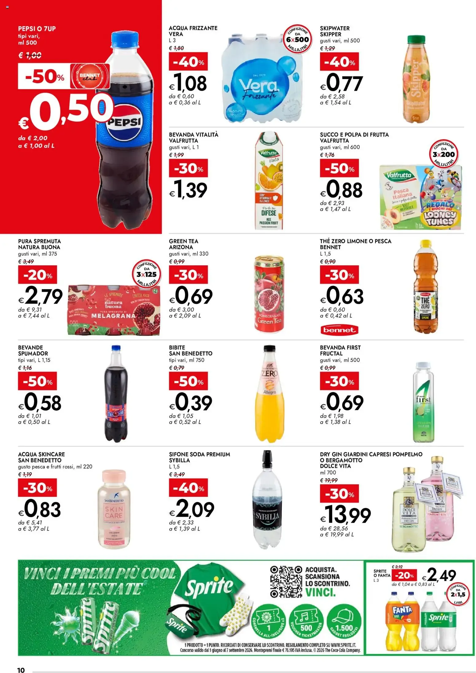 Nuovo bennet volantino dal 18/06/2026 > offerte anteprima 🛍️ da 18 giugno a 1 luglio di 2026 - Pagina del volantino 10