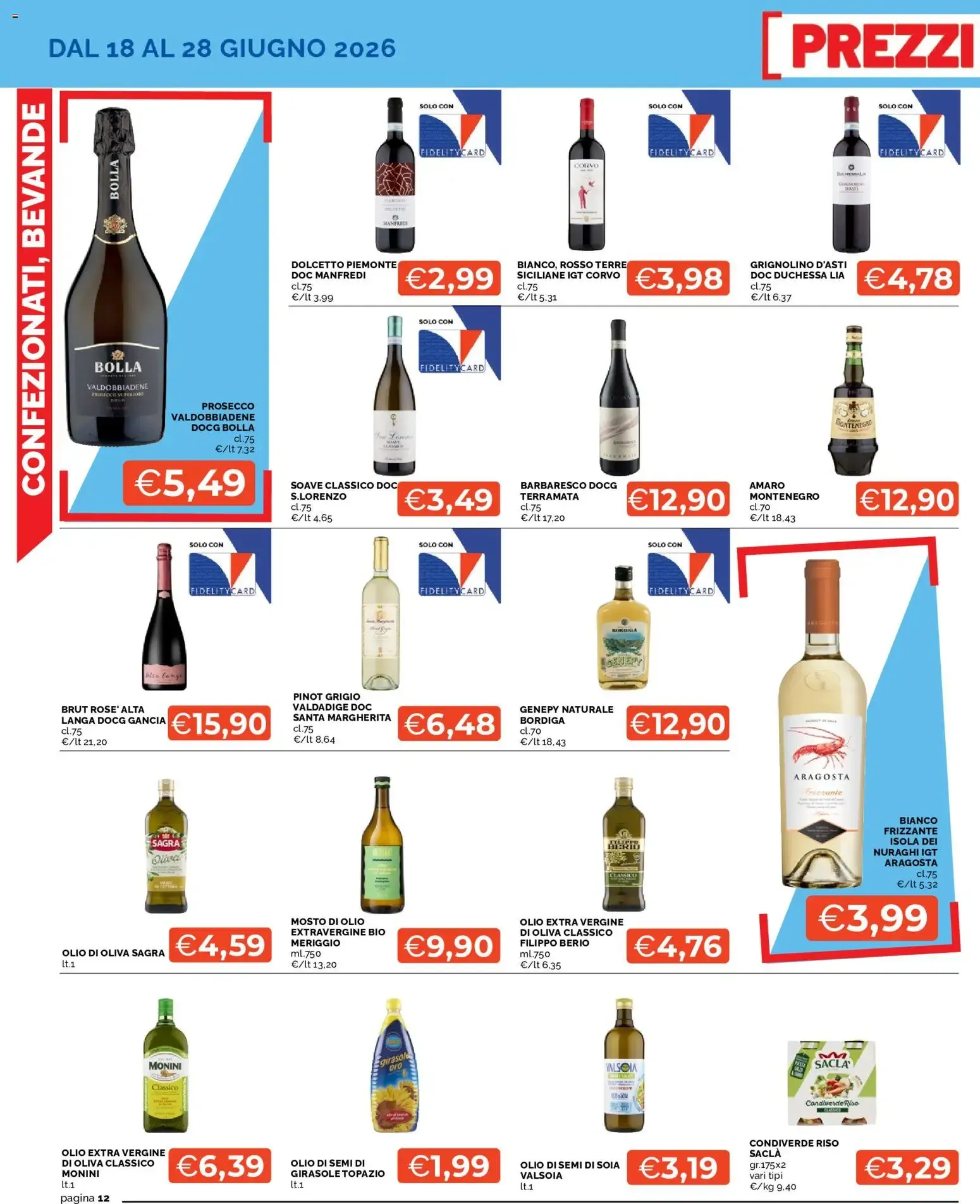 Mercatò volantino dal 18/06/2026 - online Offerte da 18 giugno a 28 giugno di 2026 - Pagina del volantino 12