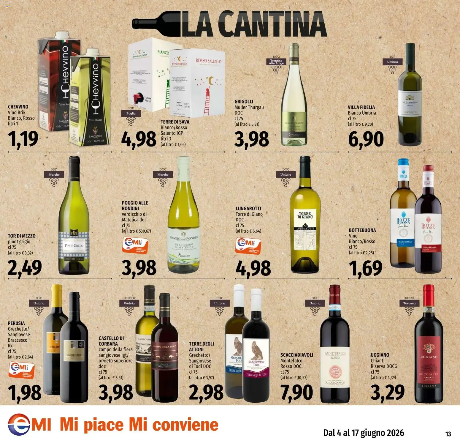 EMI volantino dal 04/06/2026 - online Offerte da 4 giugno a 17 giugno di 2026 - Pagina del volantino 13