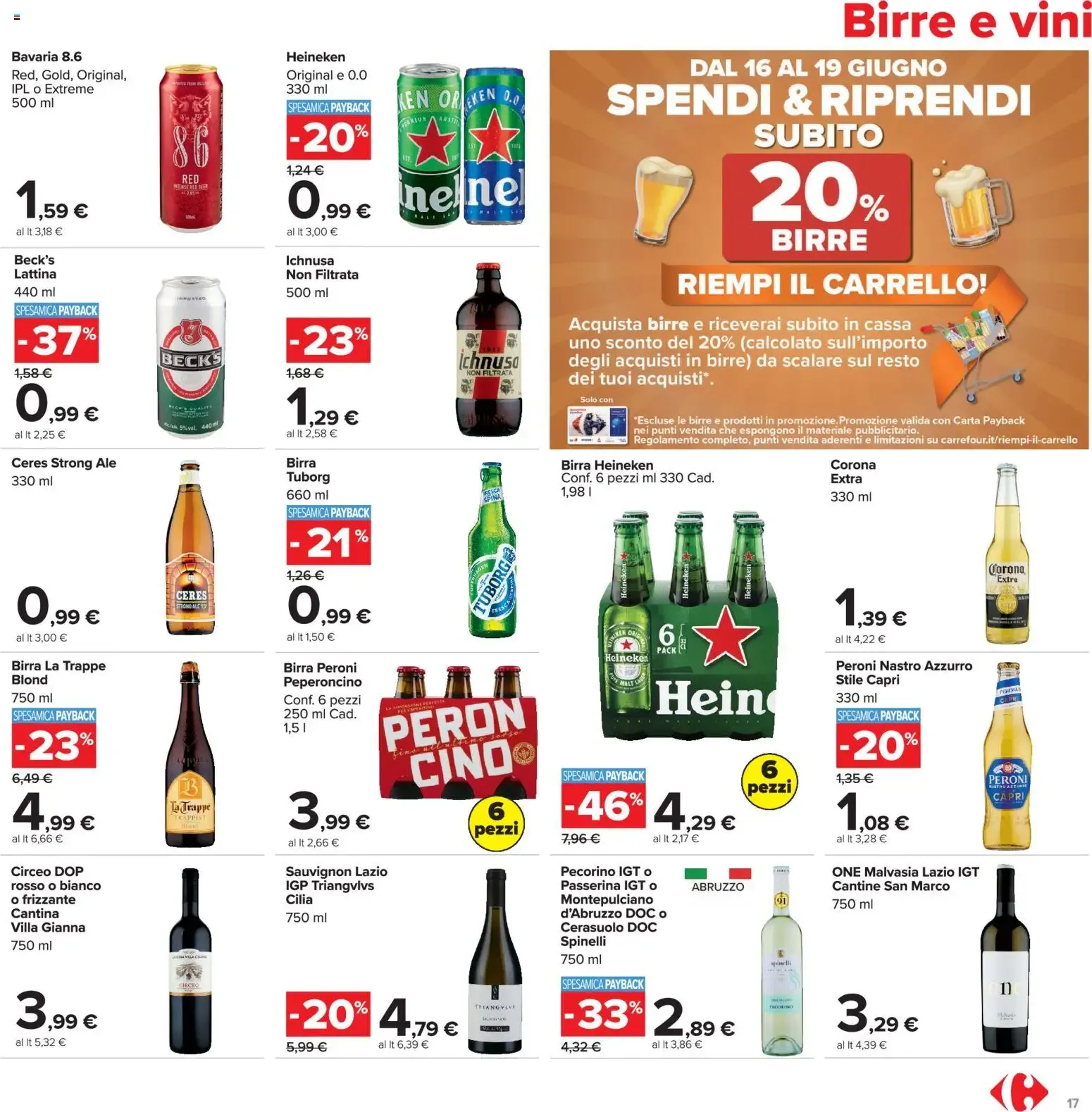 Carrefour market: PREZZI IMBATTIBILI da 16 giugno a 29 giugno di 2026 - Pagina del volantino 17