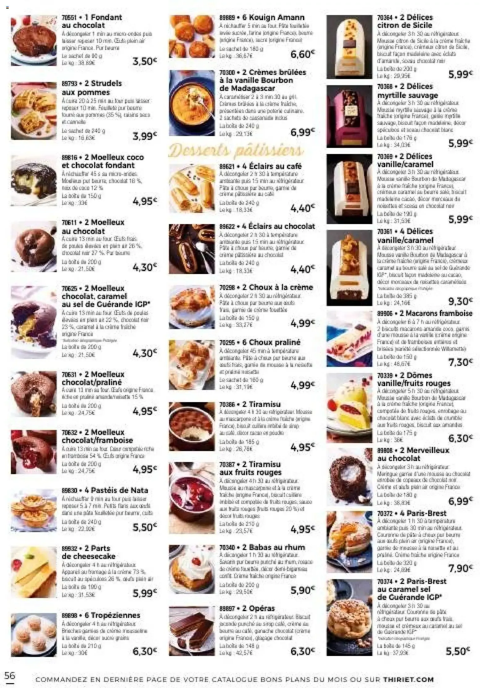 Un été Gourmand! du 24 juin au 29 septembre 2026 - Catalogue page 59