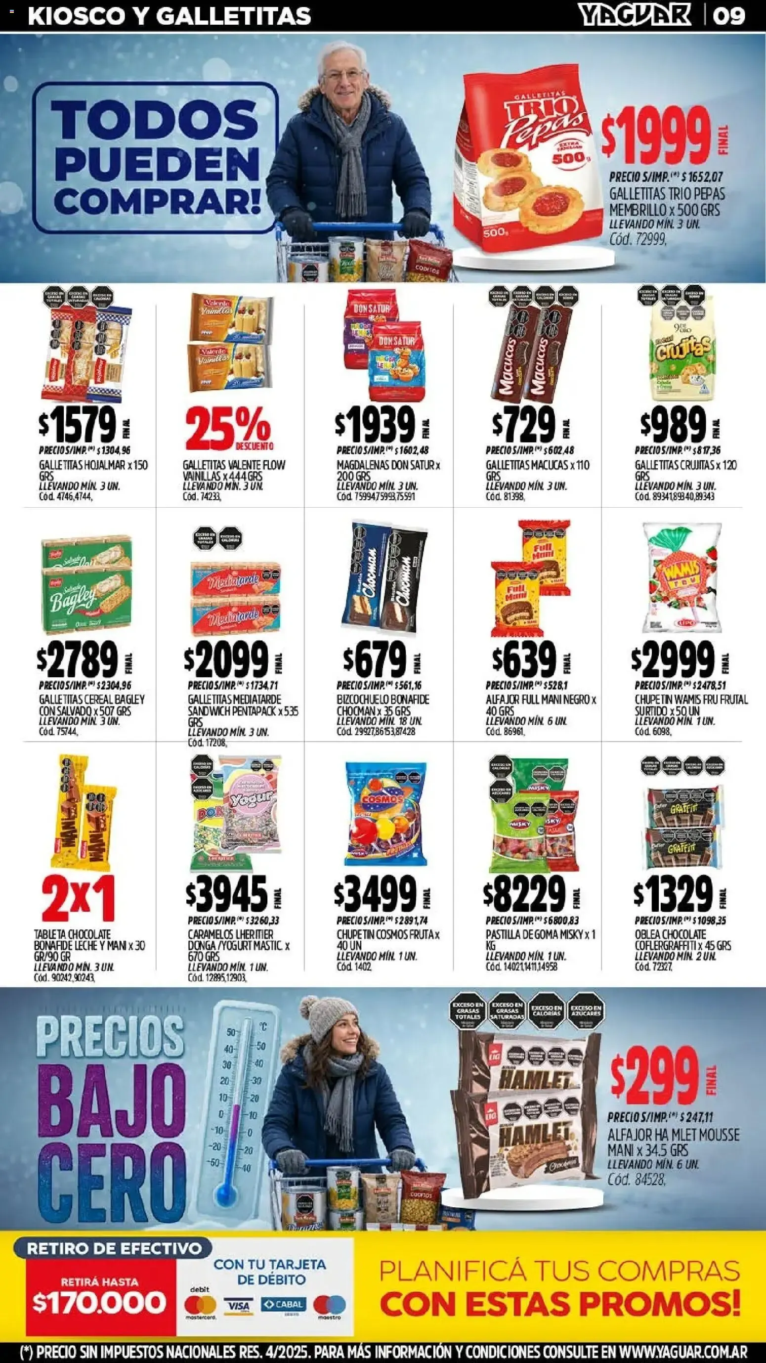 Ofertas de Yaguar - Oferta Semanal Mar del Plata del 20/07/2026 - 25/07/2026 20 de julio al 25 de julio 2026 - Página 9 del catálogo