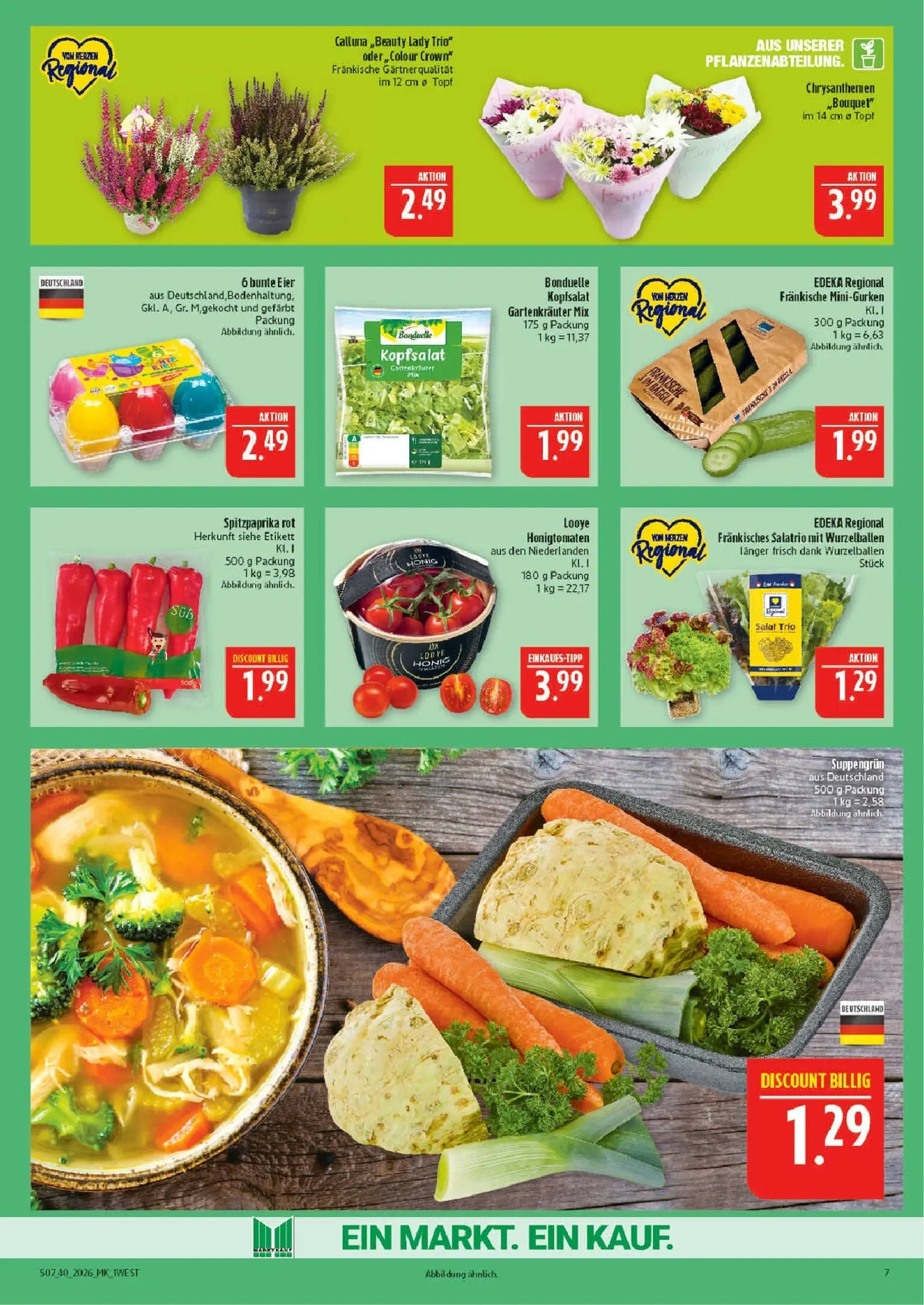 Marktkauf Prospekt nächste Woche – von Montag 28.09.2026 bis Freitag 02.10.2026 von 28. September bis 2. Oktober 2026 - Prospekt seite 7