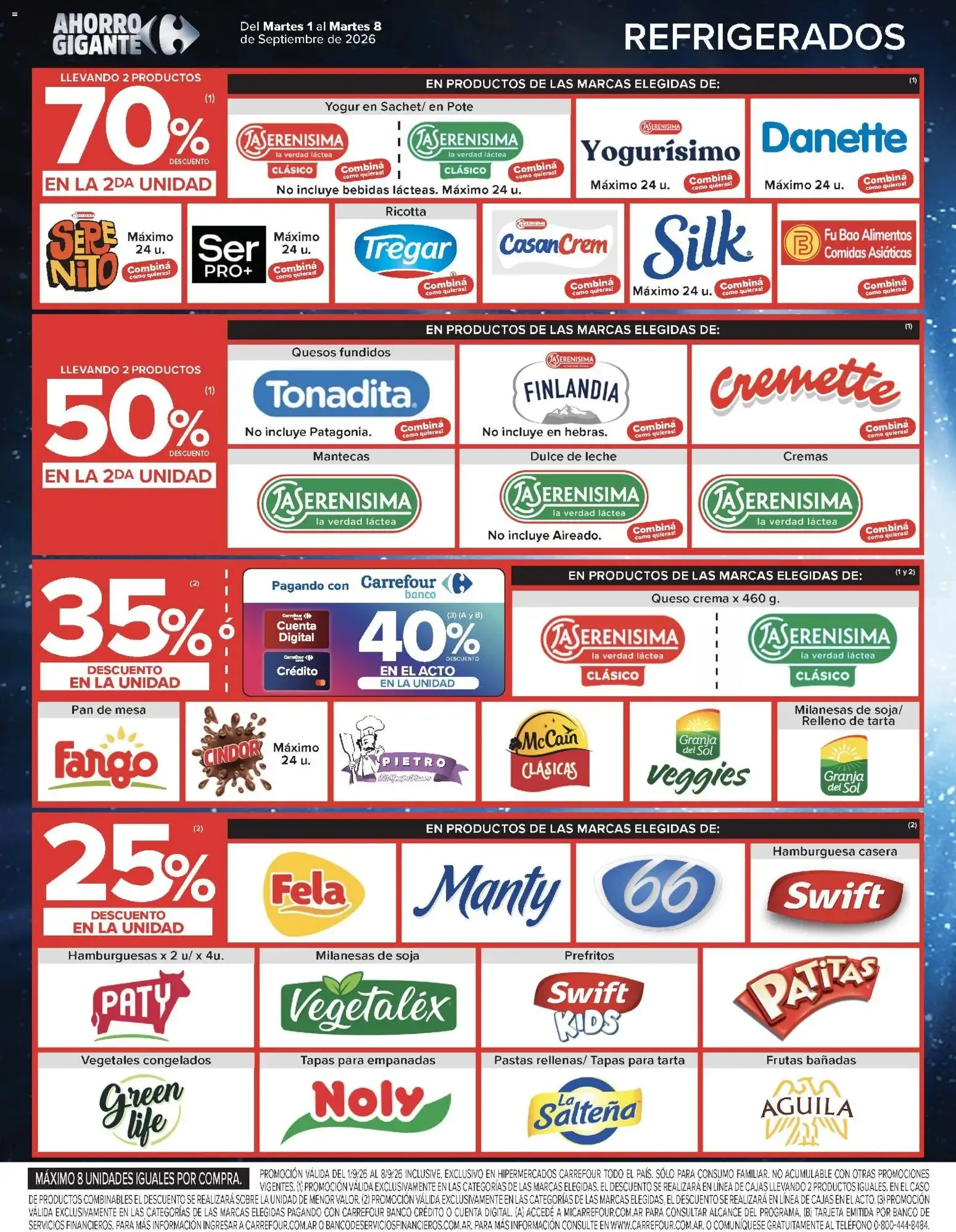 Ofertas de AHORRO GIGANTE 1 de septiembre al 8 de septiembre 2026 - Página 9 del catálogo
