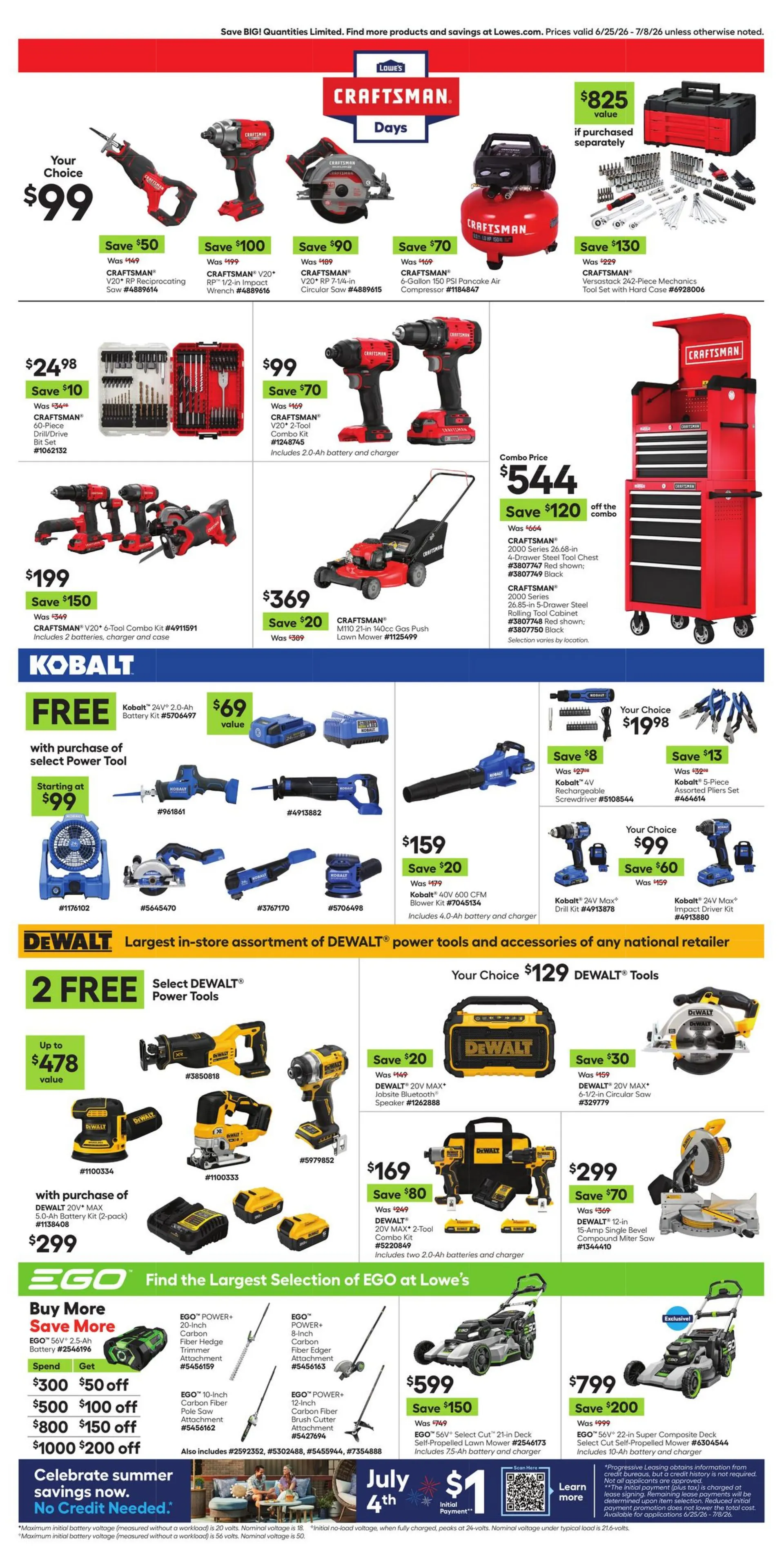 Weekly ad Lowe's - July 4th Weekly Ad from June 25 to July 8 2026 - Page 3