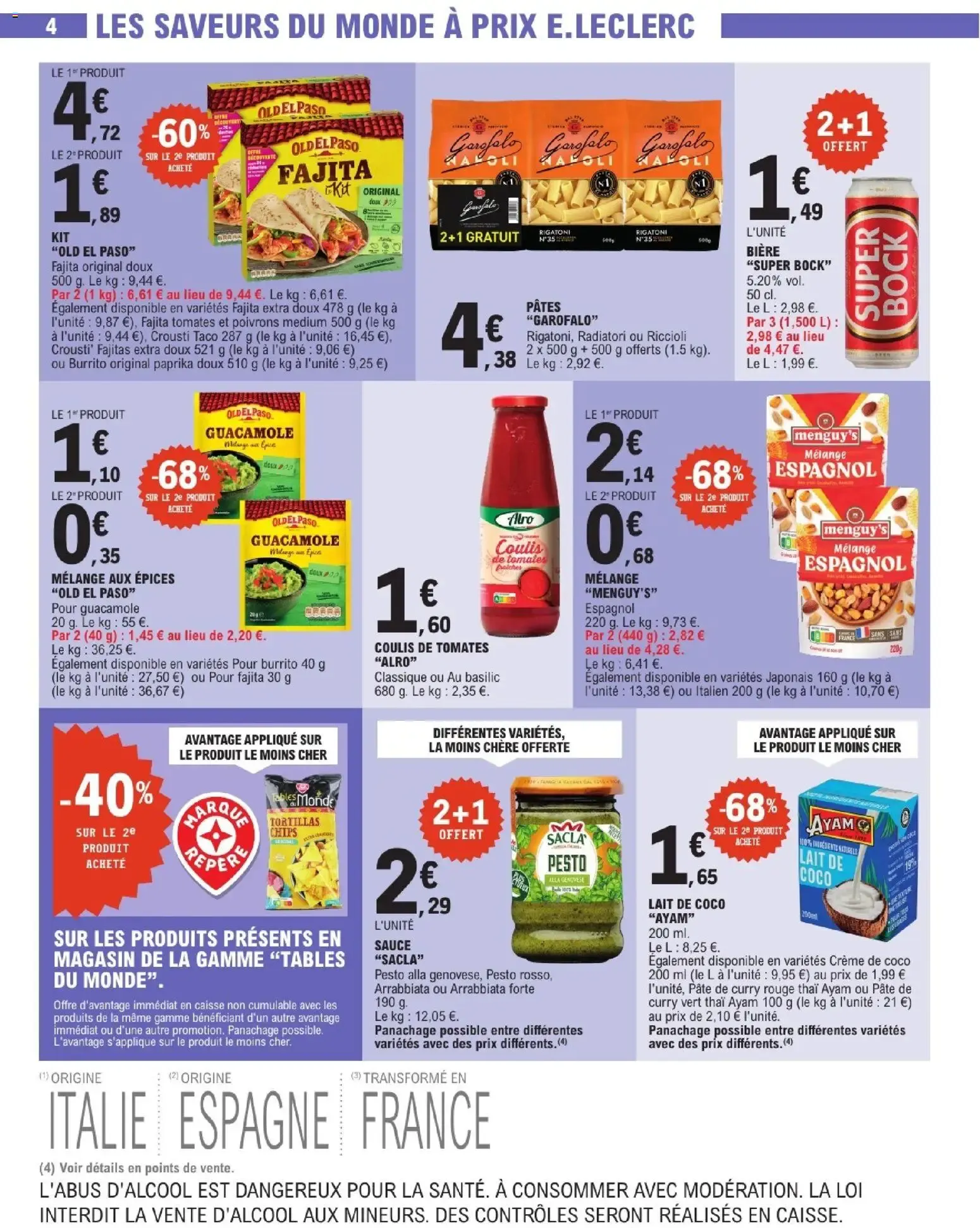 E.Leclerc: Que des promos en or pour le quotidien! du 6 octobre au 17 octobre 2026 - Catalogue page 4