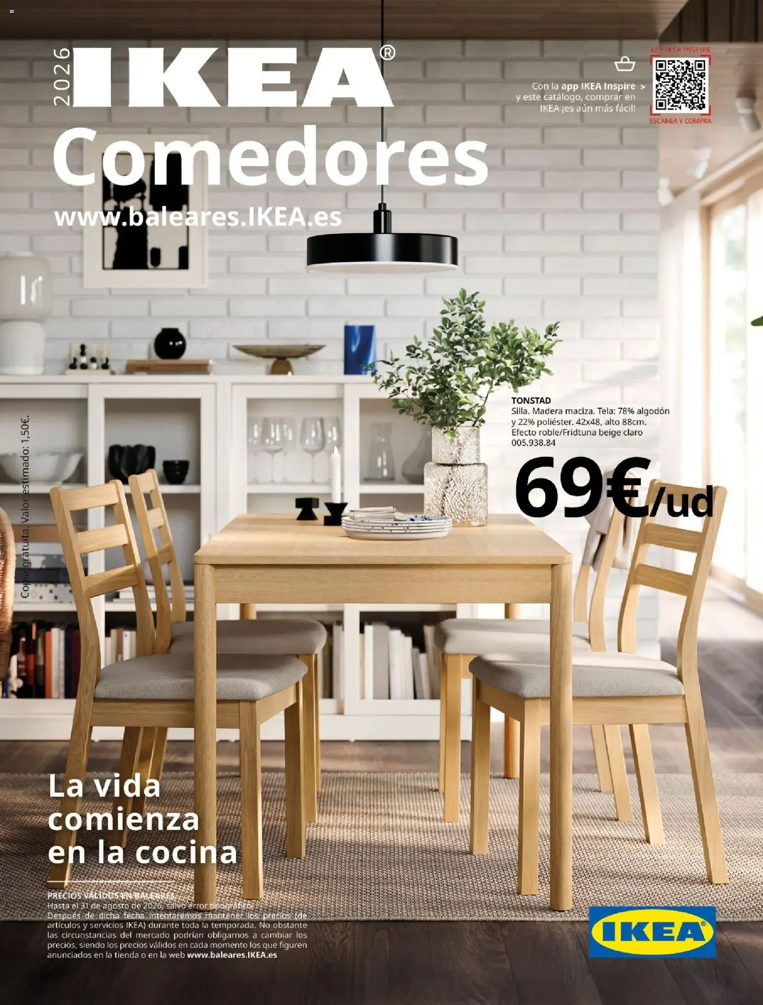 Catálogo de IKEA Comedores 6 de marzo al 31 de agosto 2026 - Página 1