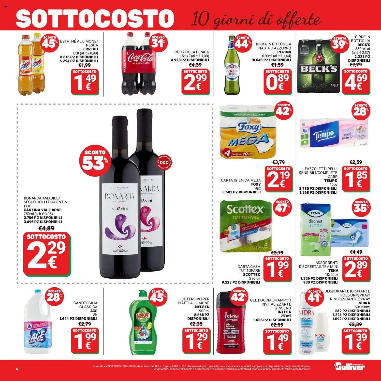 Nuovo Gulliver volantino dal 28/08/2026 > offerte anteprima 🛍️ da 28 agosto a 6 settembre di 2026 - Pagina del volantino 4
