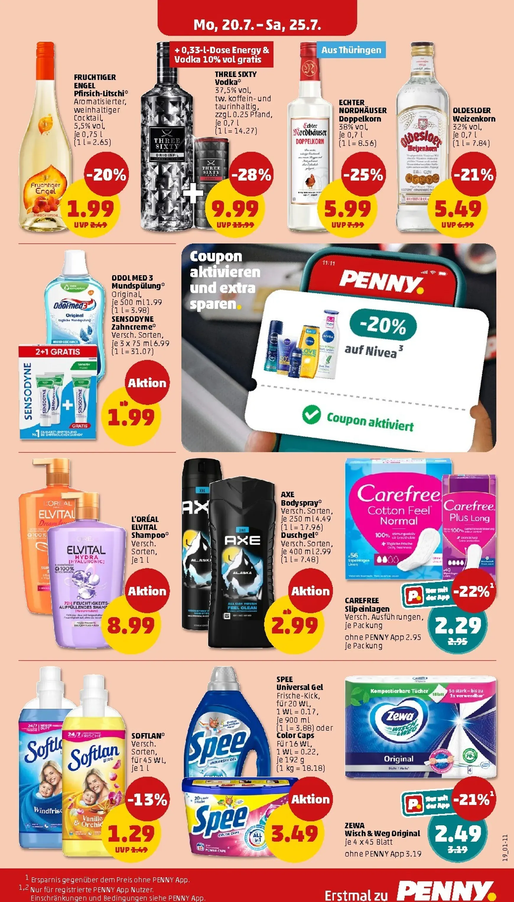 PENNY Prospekt – von Montag 20.07.2026 bis Samstag 25.07.2026 von 20. Juli bis 25. Juli 2026 - Prospekt seite 23