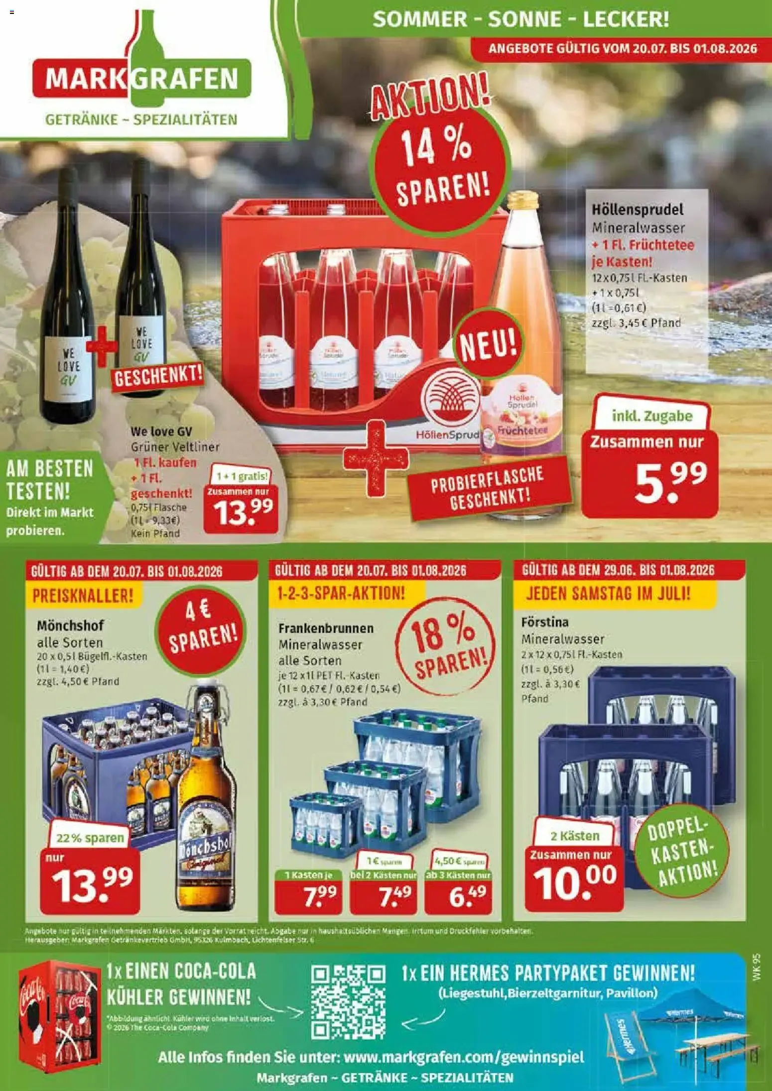 Markgrafen Prospekt vom 29.06.2026 – Angebote online von 29. Juni bis 1. August 2026 - Prospekt seite 8