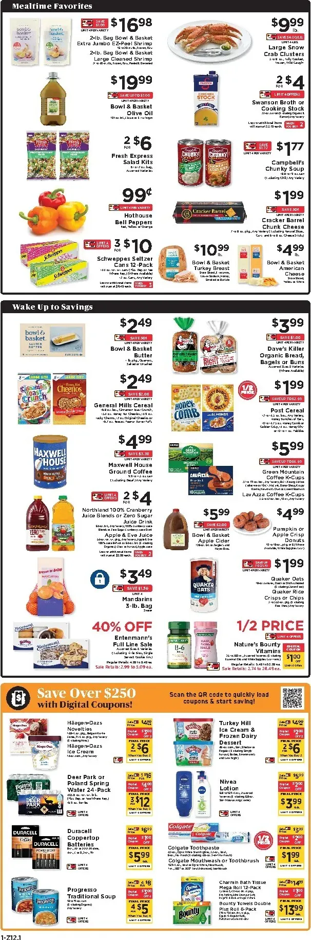 Weekly promotion Current ShopRite leaflet valid from Sunday 10/18/2026 to Saturday 10/24/2026 spanning from October 18 to October 24 2026 - Page 2 for Catalogue 365