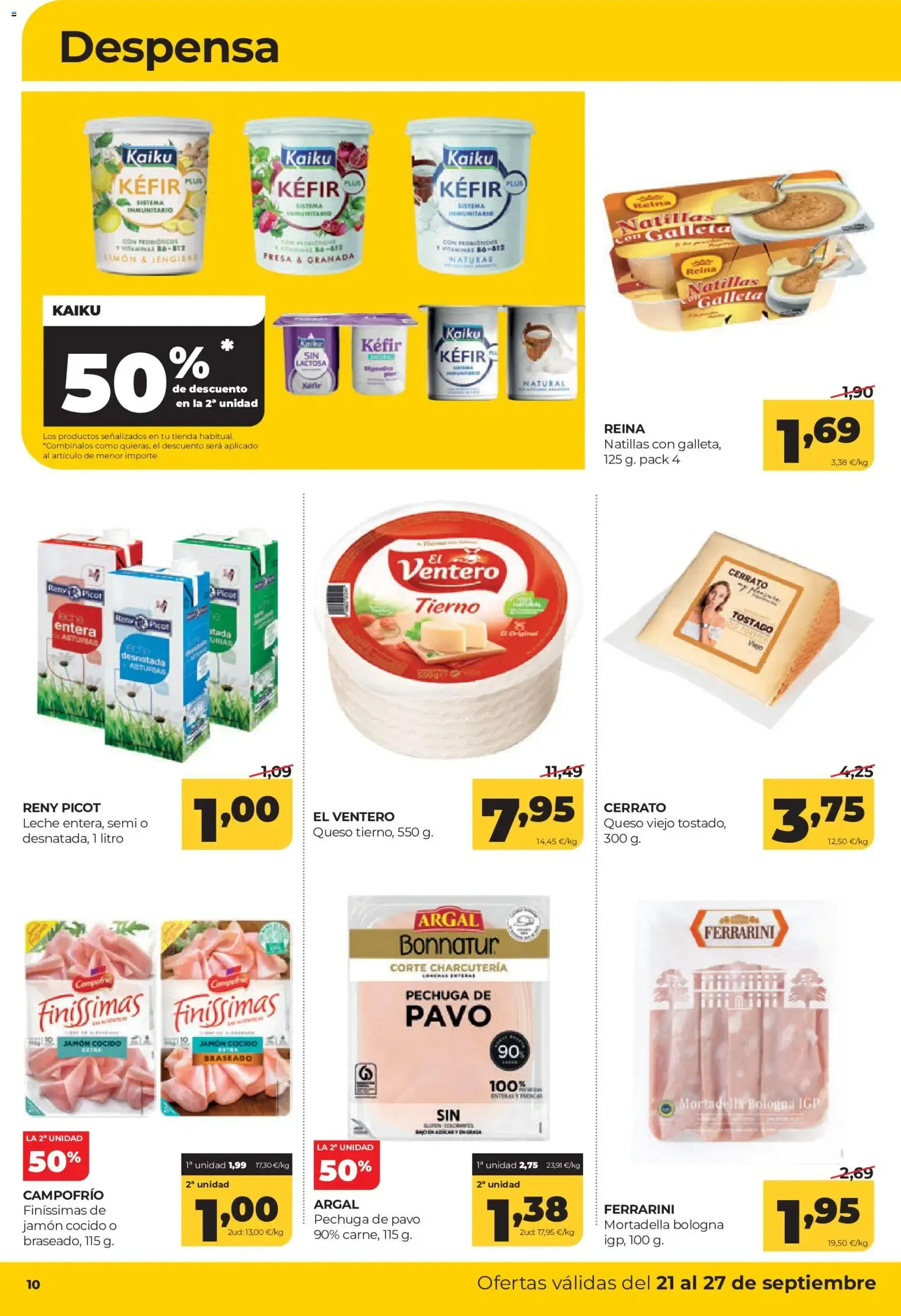 Catálogo de Alimerka folleto del 21/09/2026 | Catálogo 21 de septiembre al 27 de septiembre 2026 - Página 10